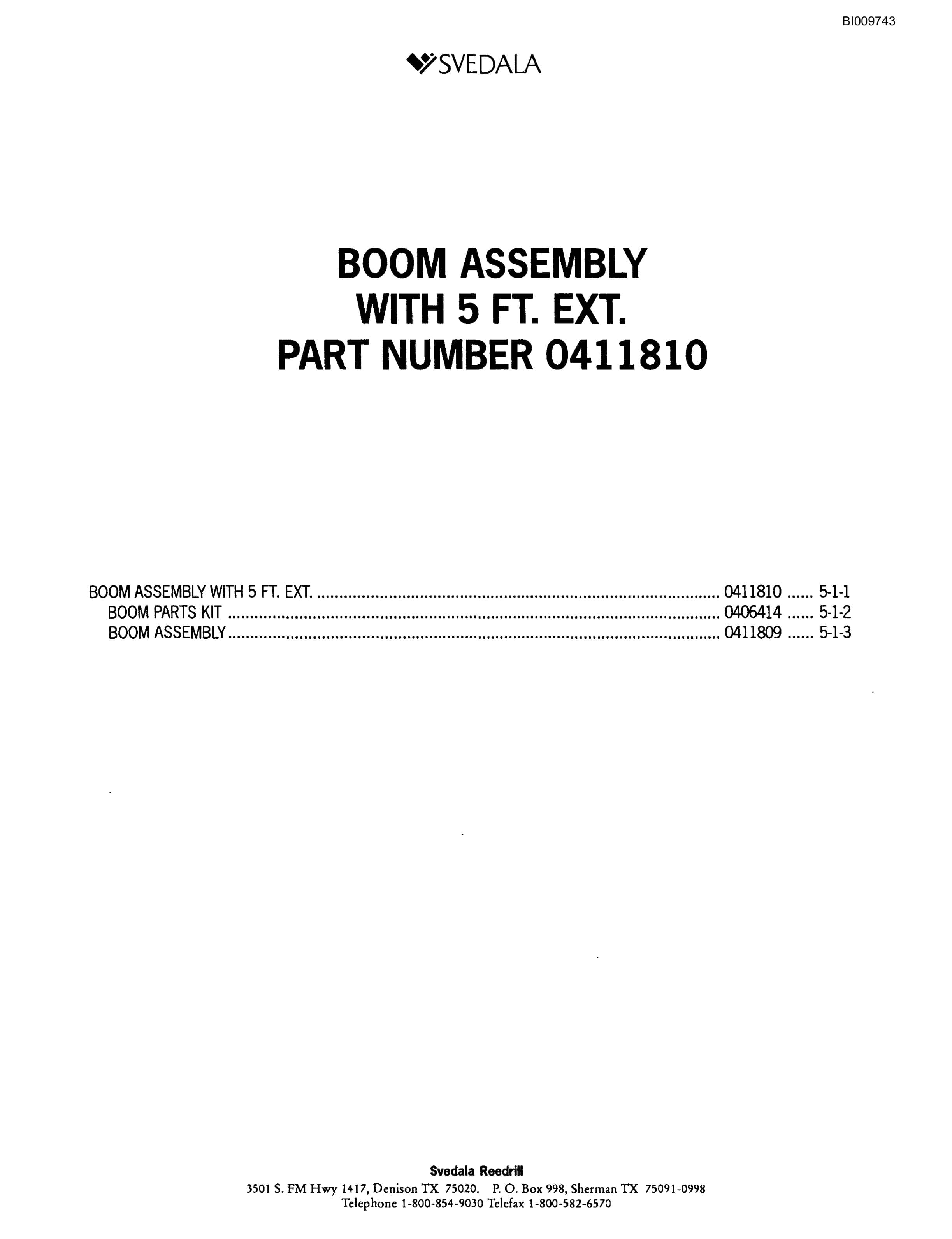Bucyrus 300 Hydraulic Track Drill Parts Catalog BI009743-2