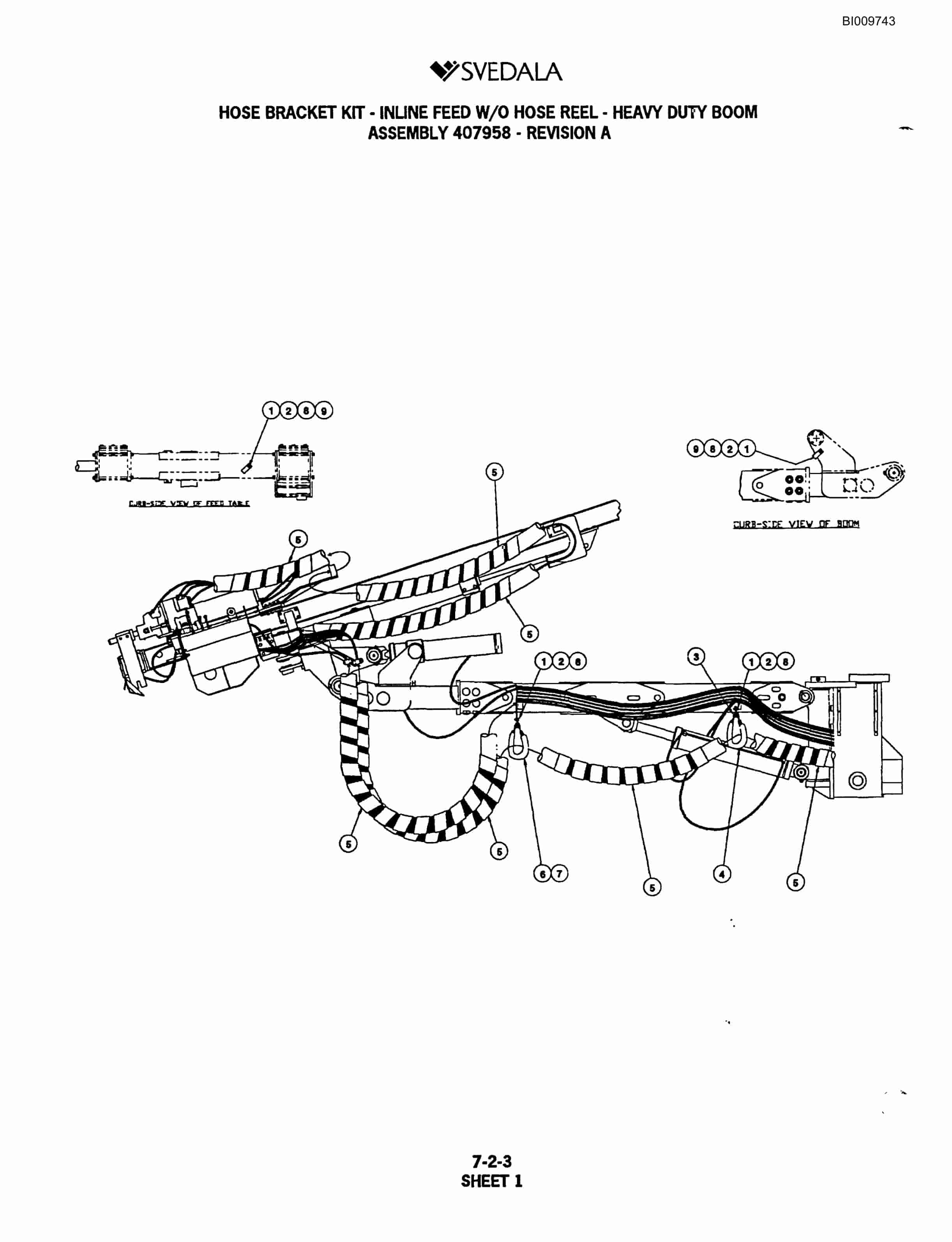 Bucyrus 300 Hydraulic Track Drill Parts Catalog BI009743-3