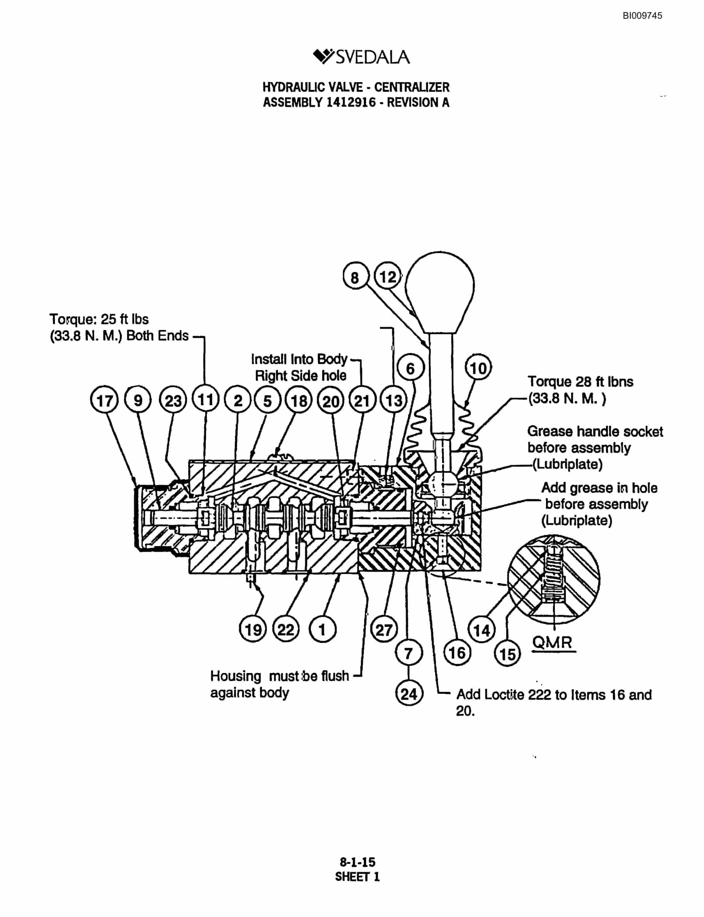 Bucyrus 300 Hydraulic Track Drill Parts Catalog BI009745-4