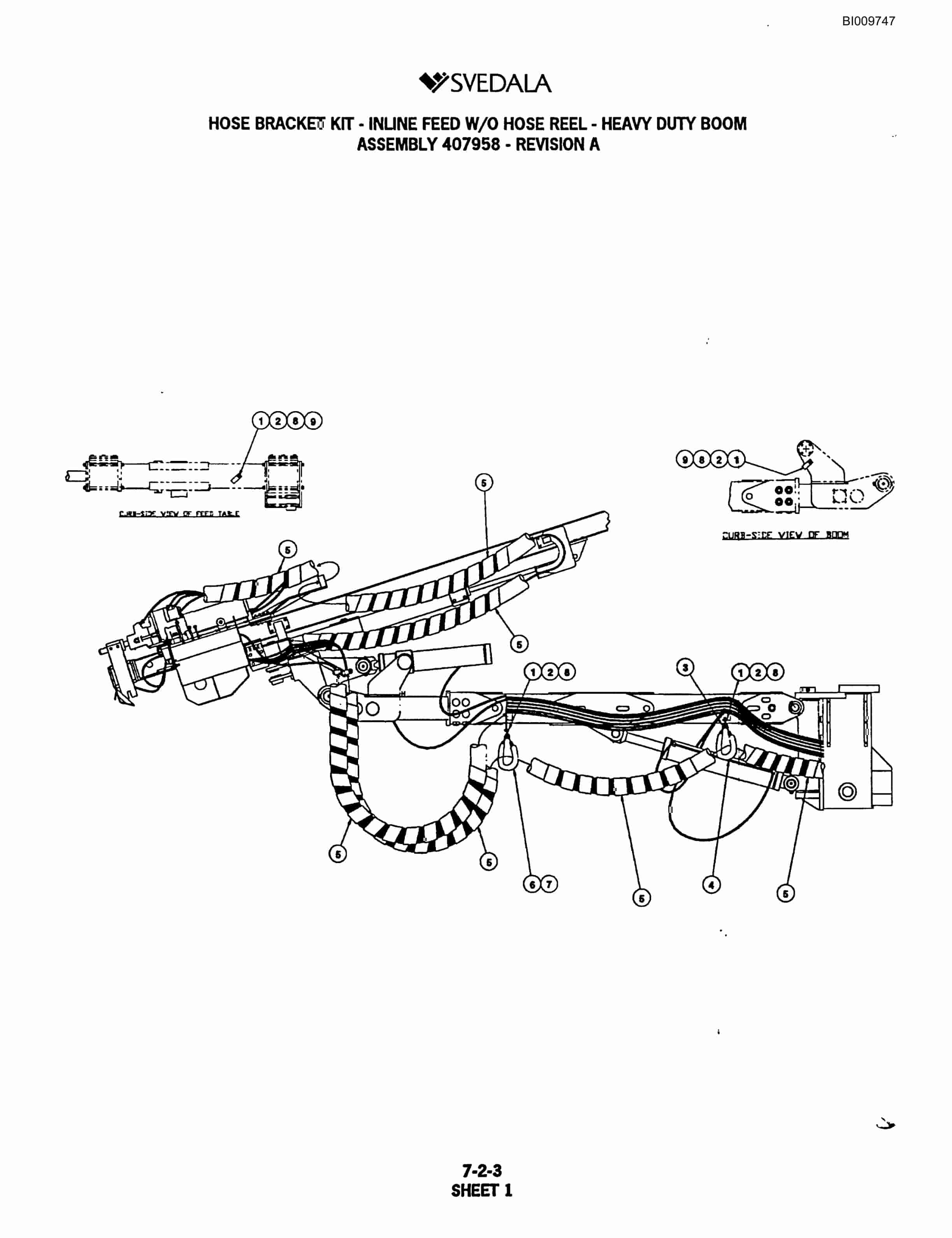 Bucyrus 300 Hydraulic Track Drill Parts Catalog BI009747-3