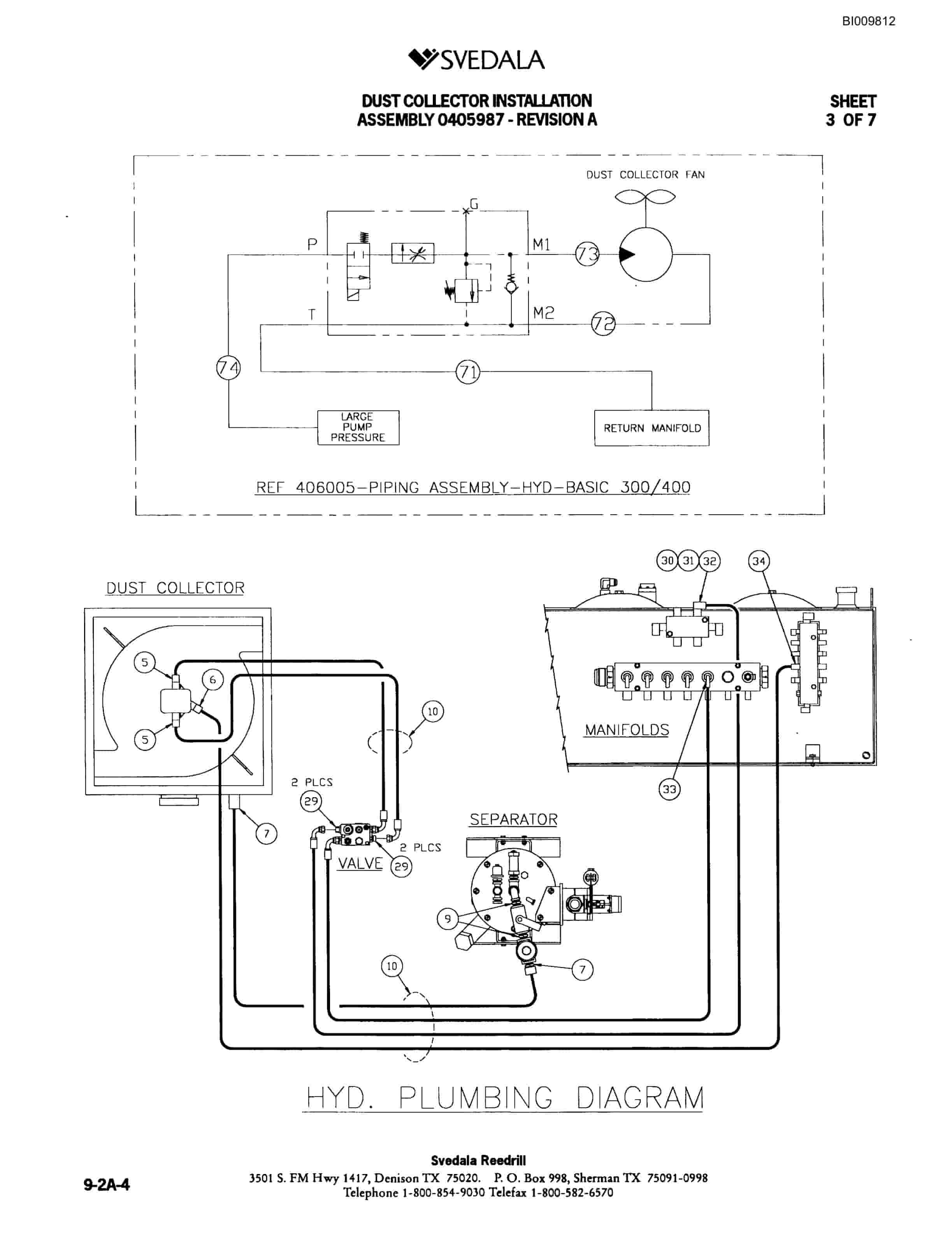 Bucyrus 300 Hydraulic Track Drill Parts Catalog BI009812-5