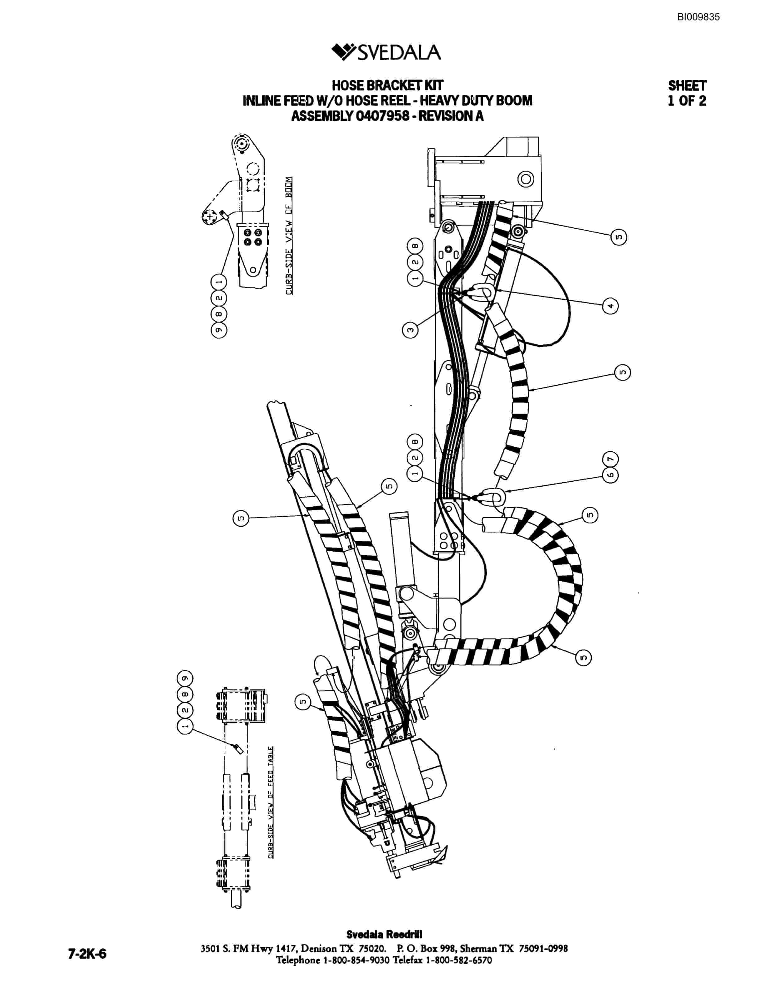 Bucyrus 300 Hydraulic Track Drill Parts Catalog BI009835-3