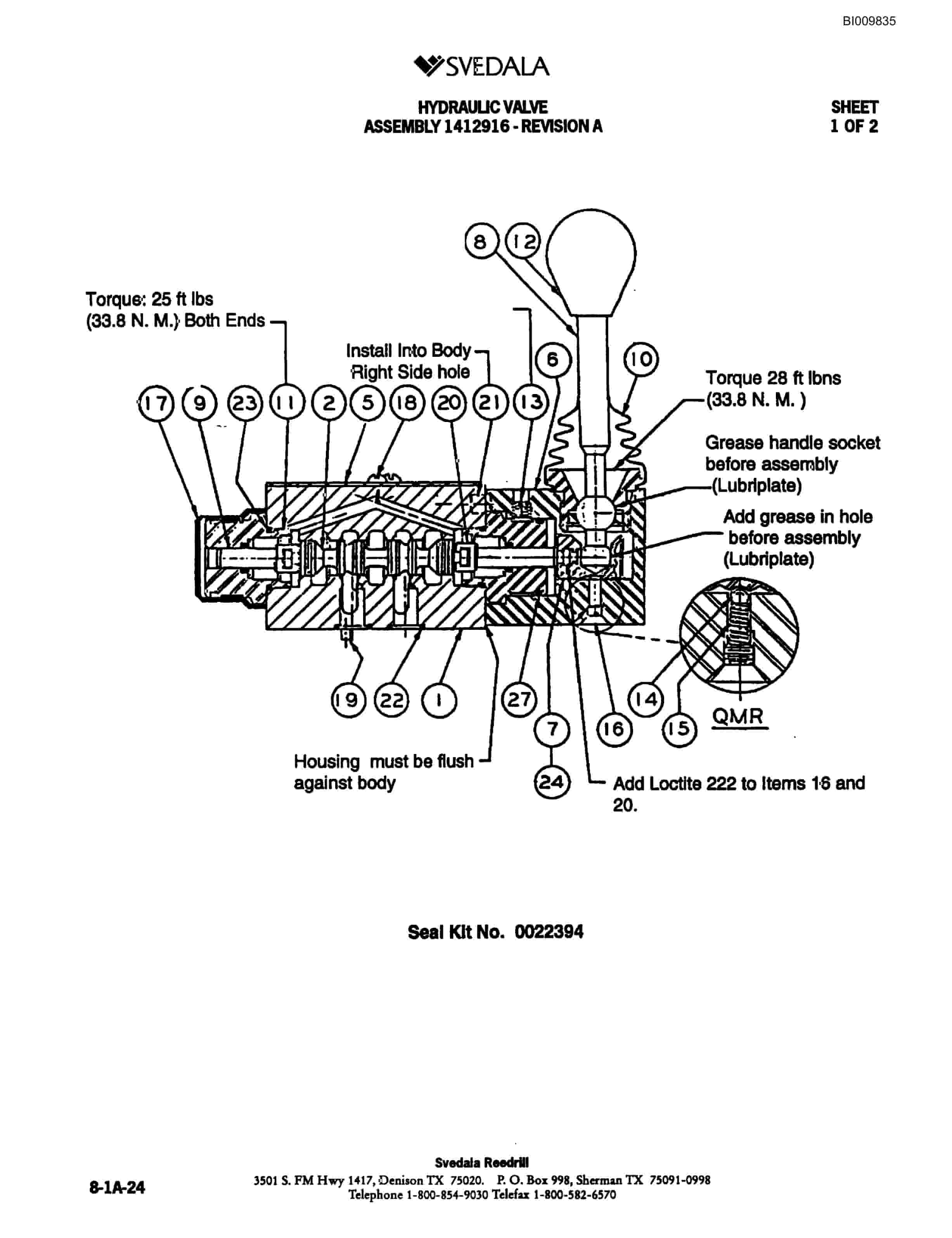 Bucyrus 300 Hydraulic Track Drill Parts Catalog BI009835-4
