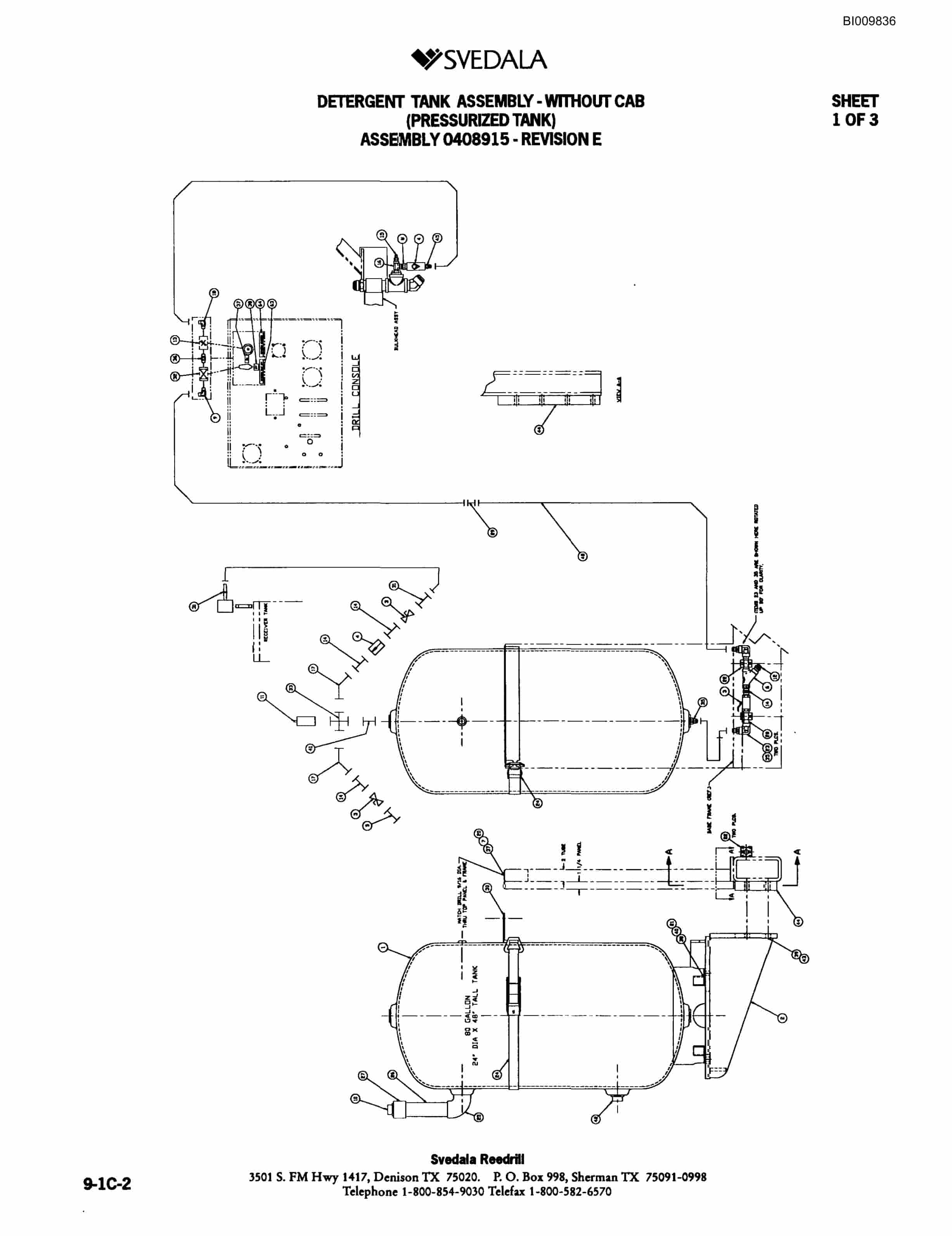 Bucyrus 300 Hydraulic Track Drill Parts Catalog BI009836-4
