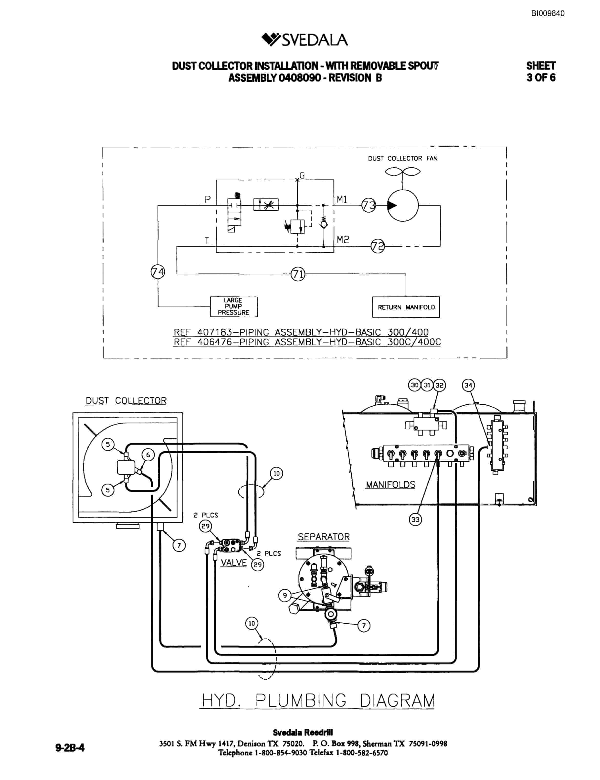 Bucyrus 300 Hydraulic Track Drill Parts Catalog BI009840-5
