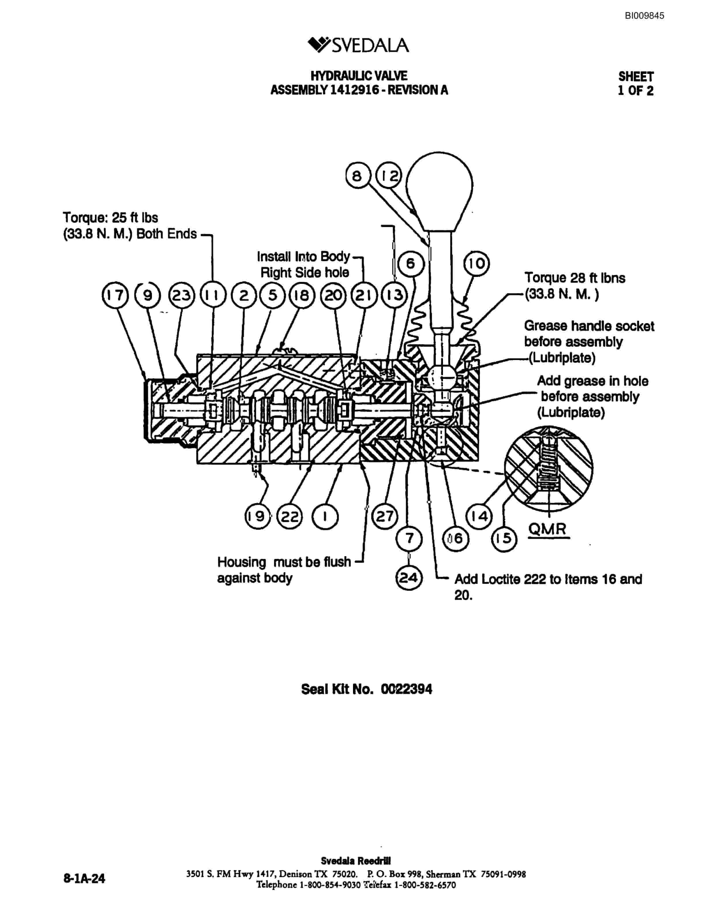 Bucyrus 300 Hydraulic Track Drill Parts Catalog BI009845-4