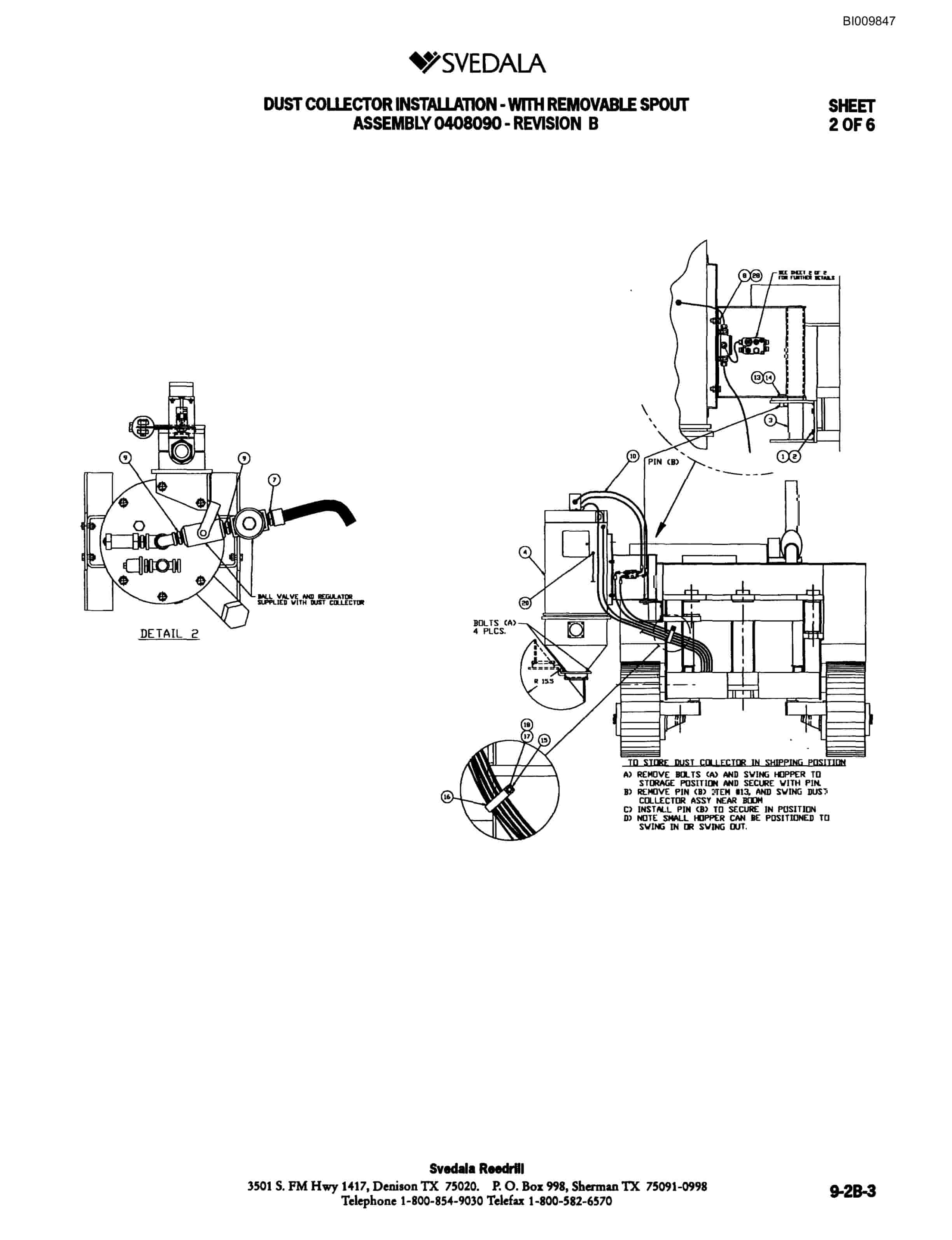 Bucyrus 300 Hydraulic Track Drill Parts Catalog BI009847-5