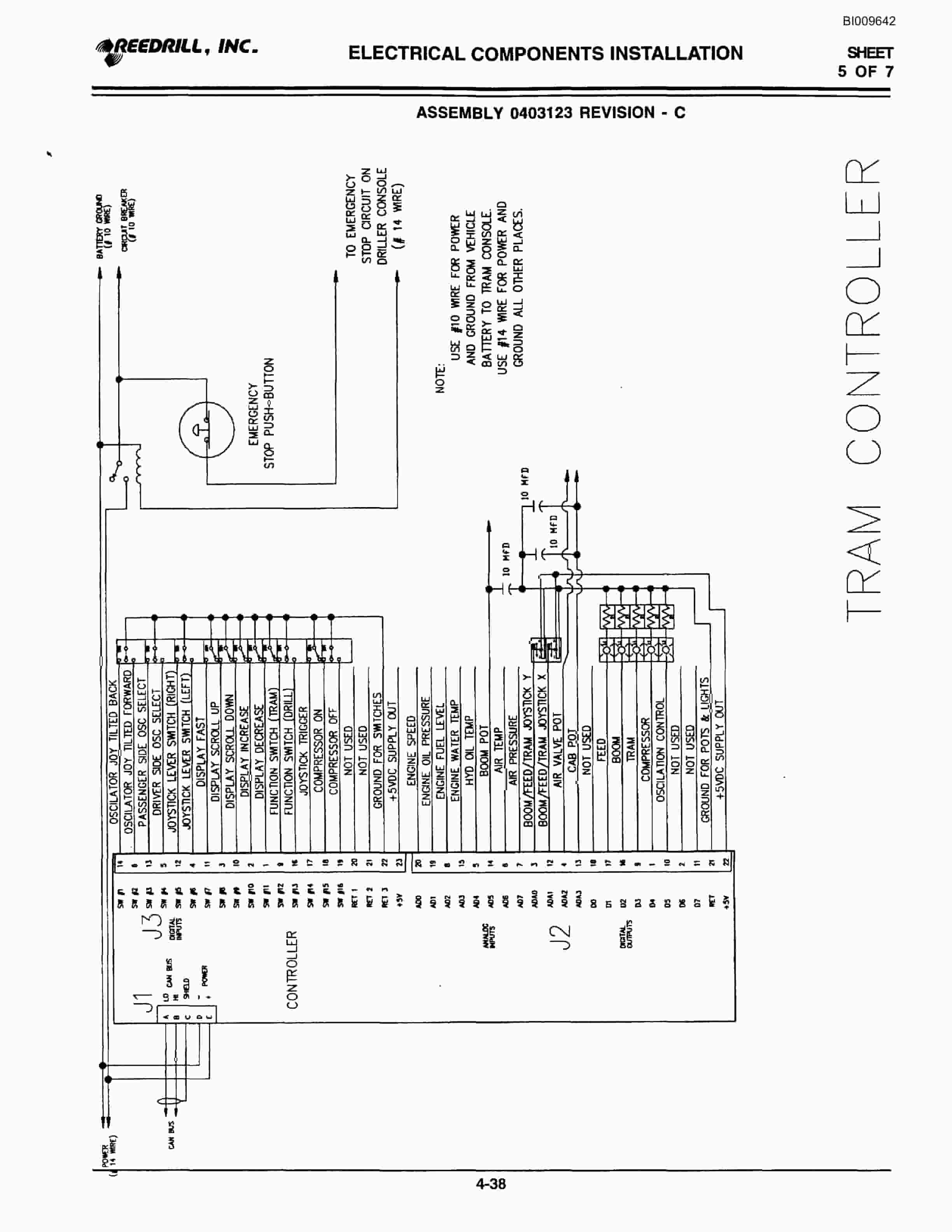 Bucyrus 3000 Hydraulic Track Drill Parts Catalog BI009642-2