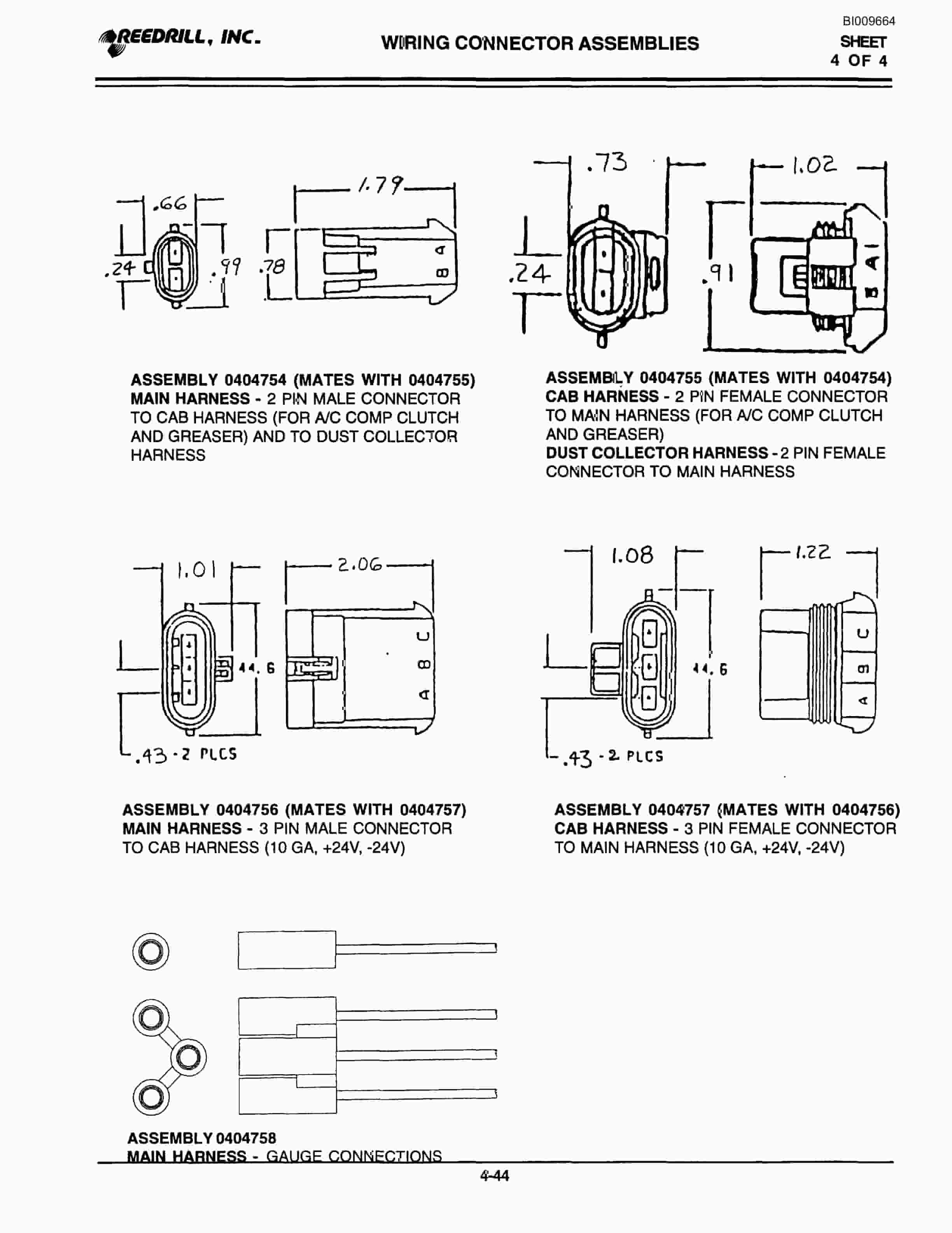 Bucyrus 3000 Hydraulic Track Drill Parts Catalog BI009664-2