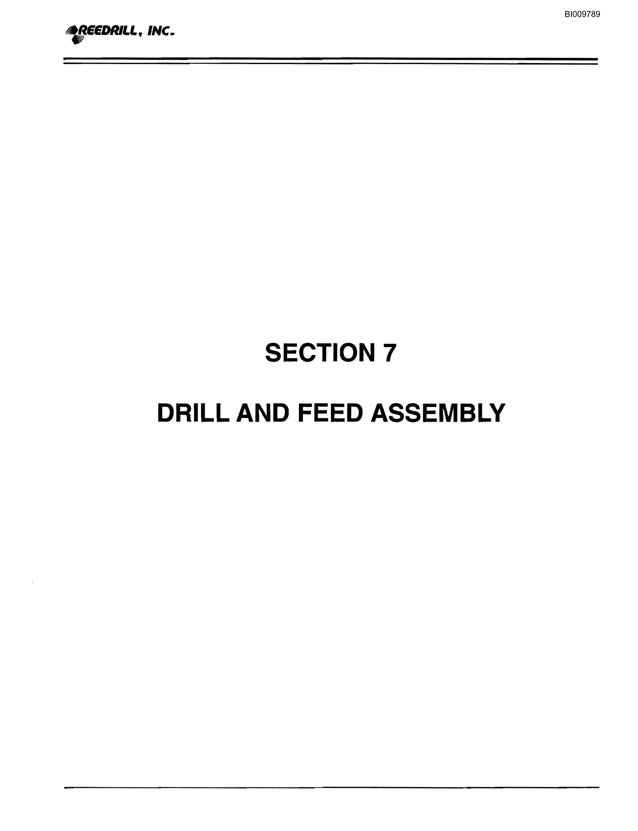 Bucyrus 3000 Hydraulic Track Drill Parts Catalog BI009789-2