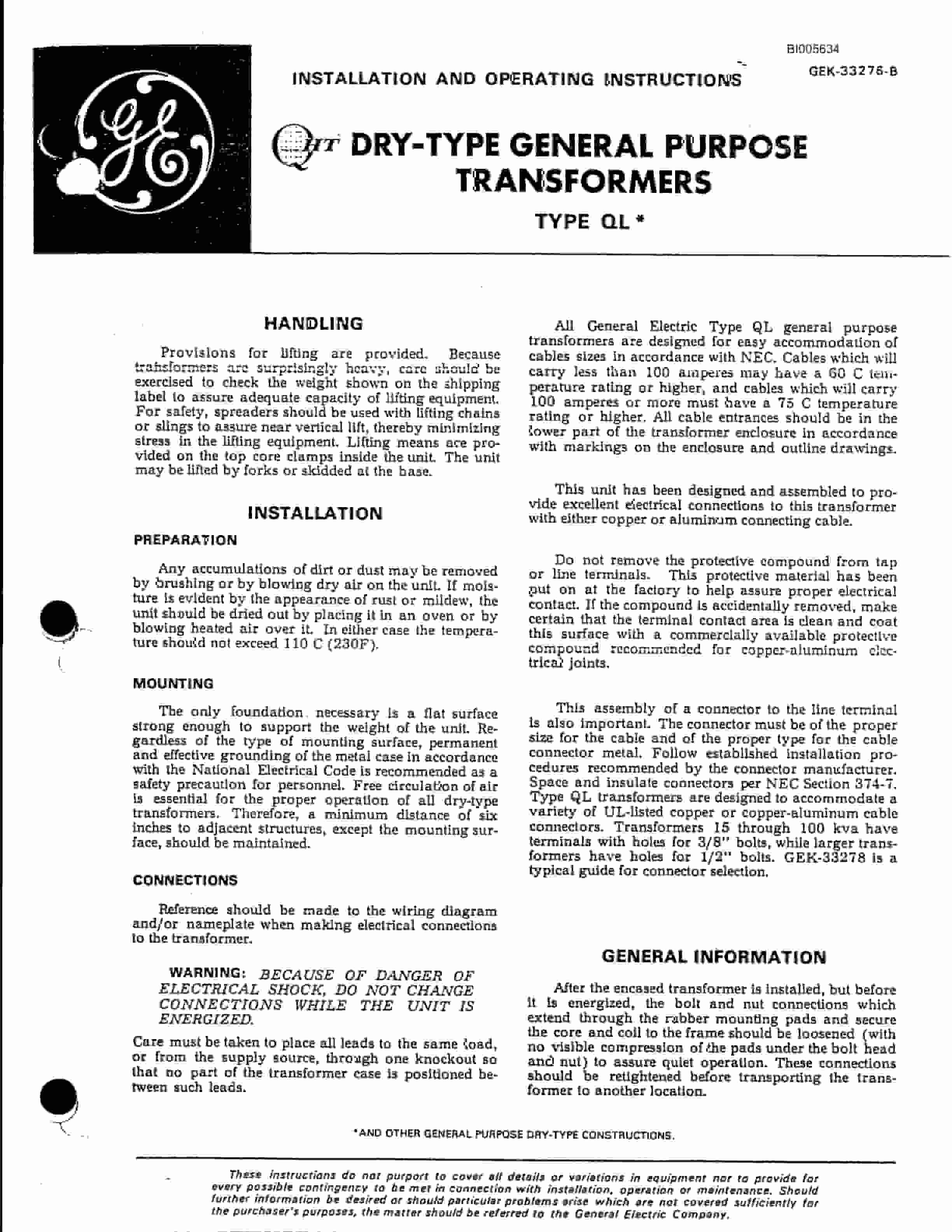 Bucyrus 301-M Mining Shovel Technical Manual BI005634-3