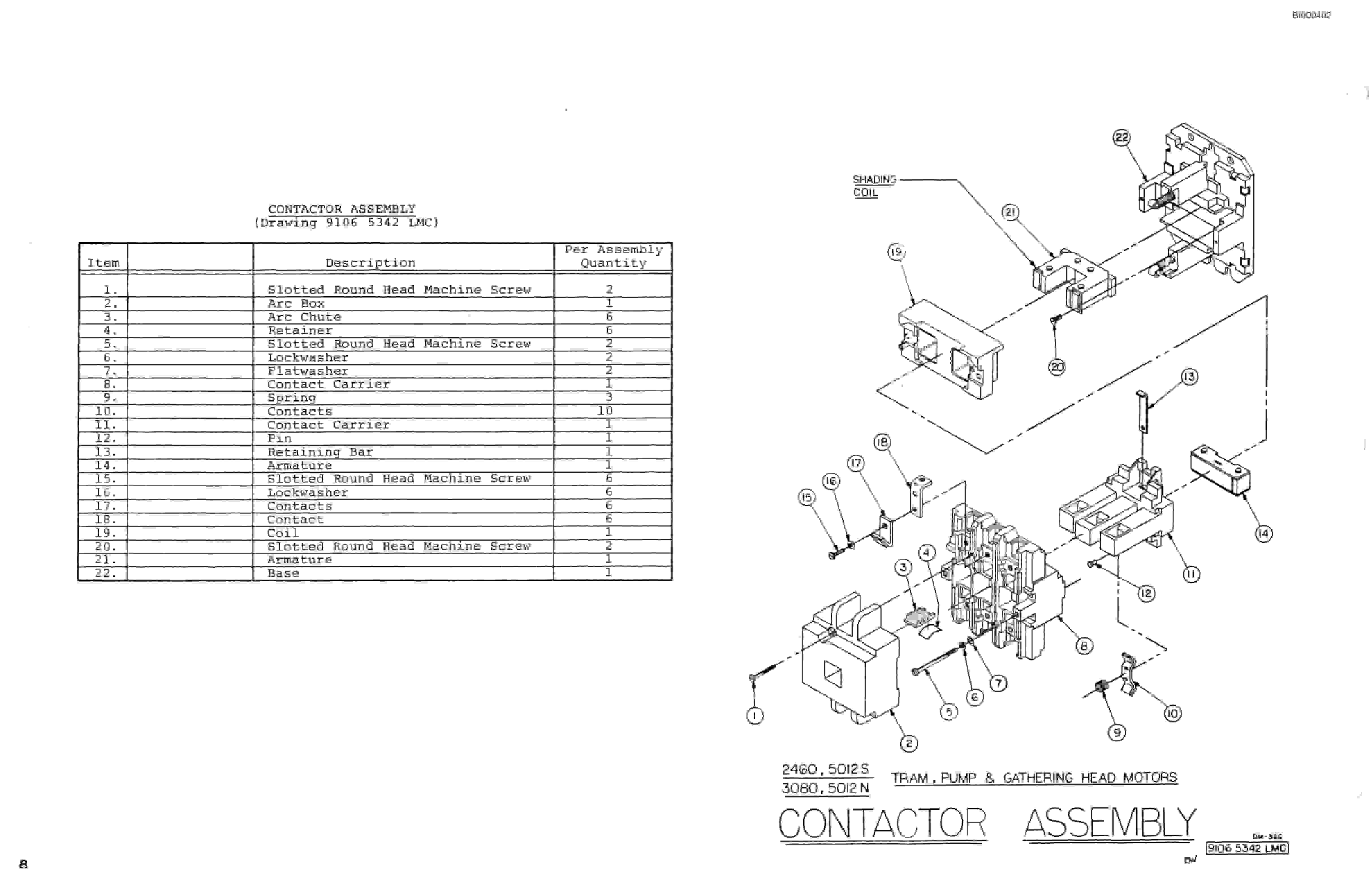 Bucyrus 3080-6 Marietta Drum Miner Technical Manual BI000402-2