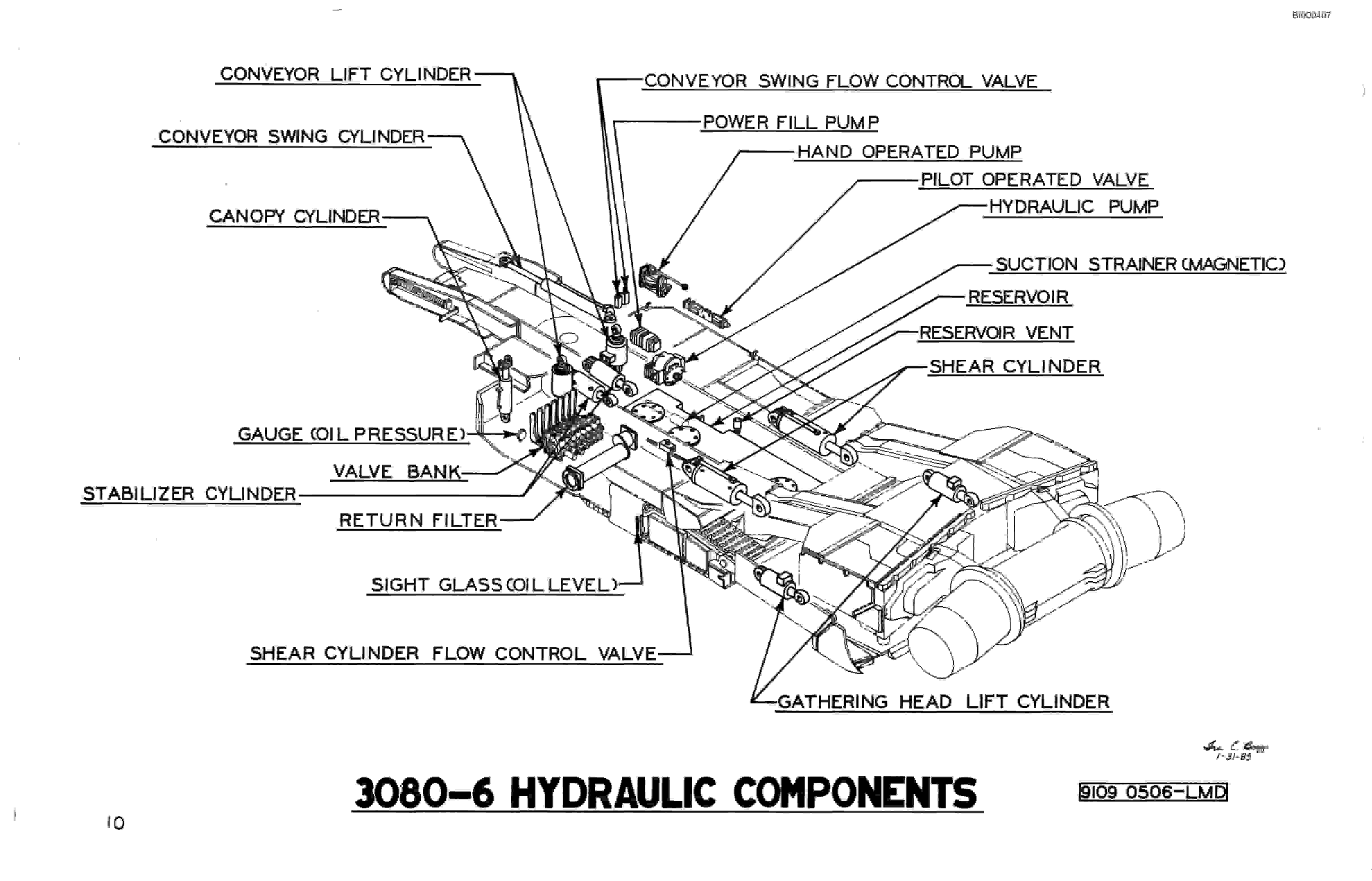 Bucyrus 3080-6 Marietta Drum Miner Technical Manual BI000407-4