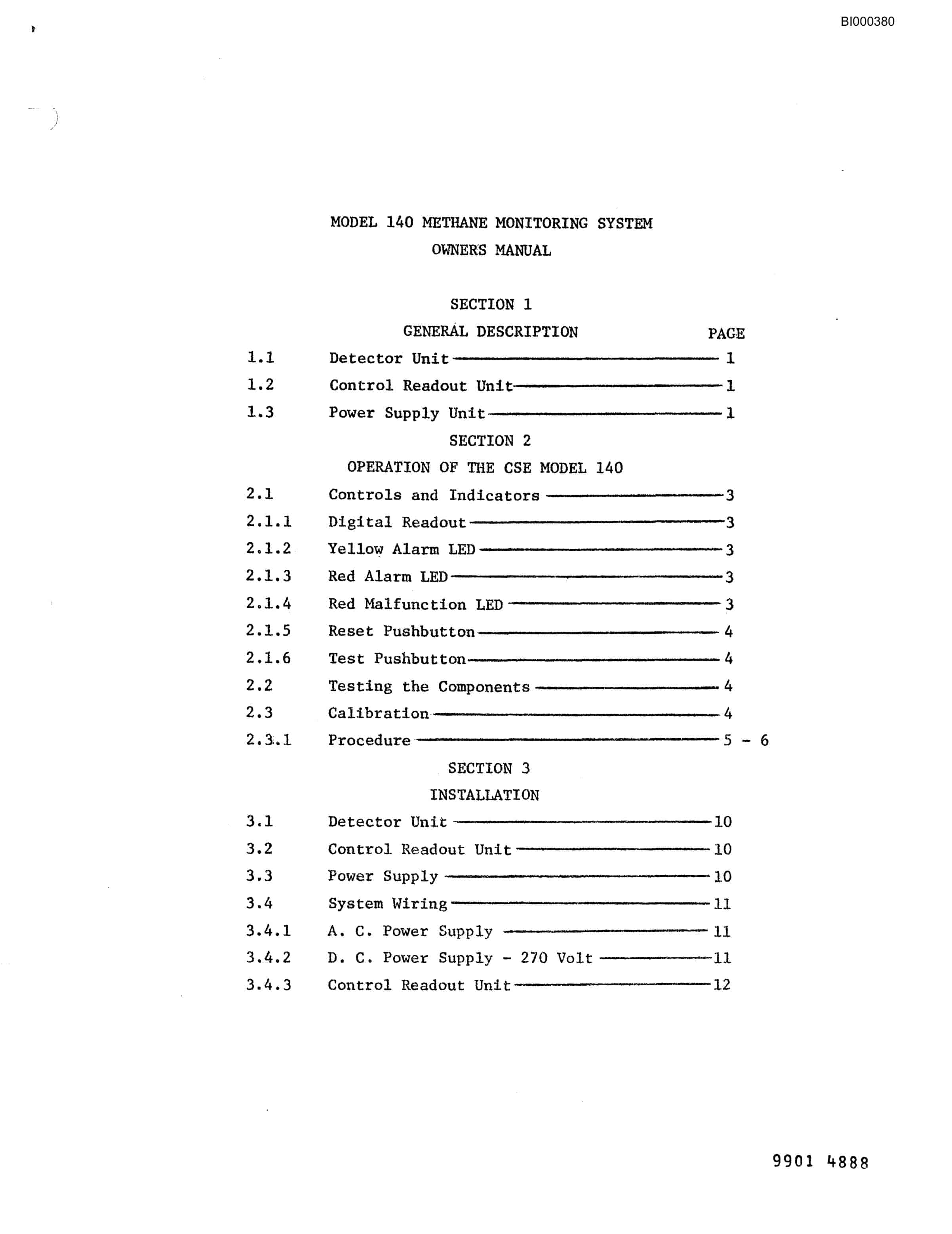 Bucyrus 3080 Drum Miner Parts Catalog BI000380-5