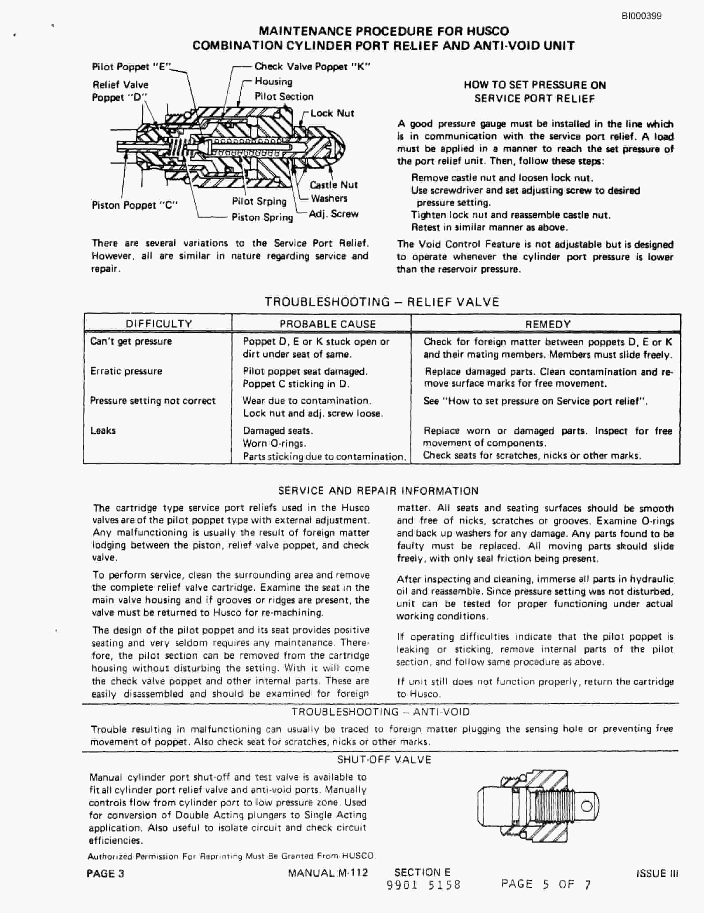 Bucyrus 3080 Drum Miner Parts Catalog BI000399-5