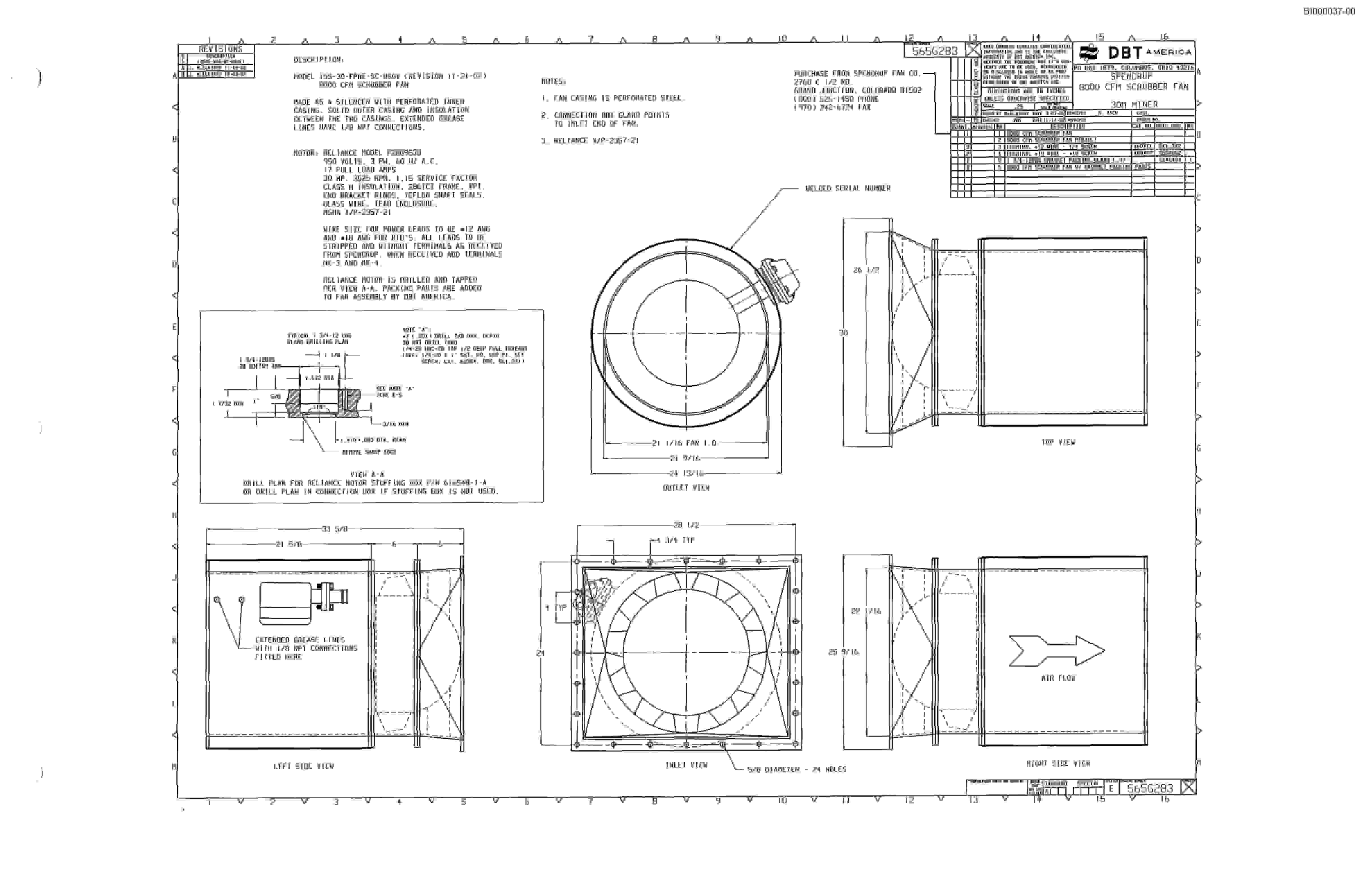 Bucyrus 30M2 Continuous Miner Parts Catalog BI000037-00-4