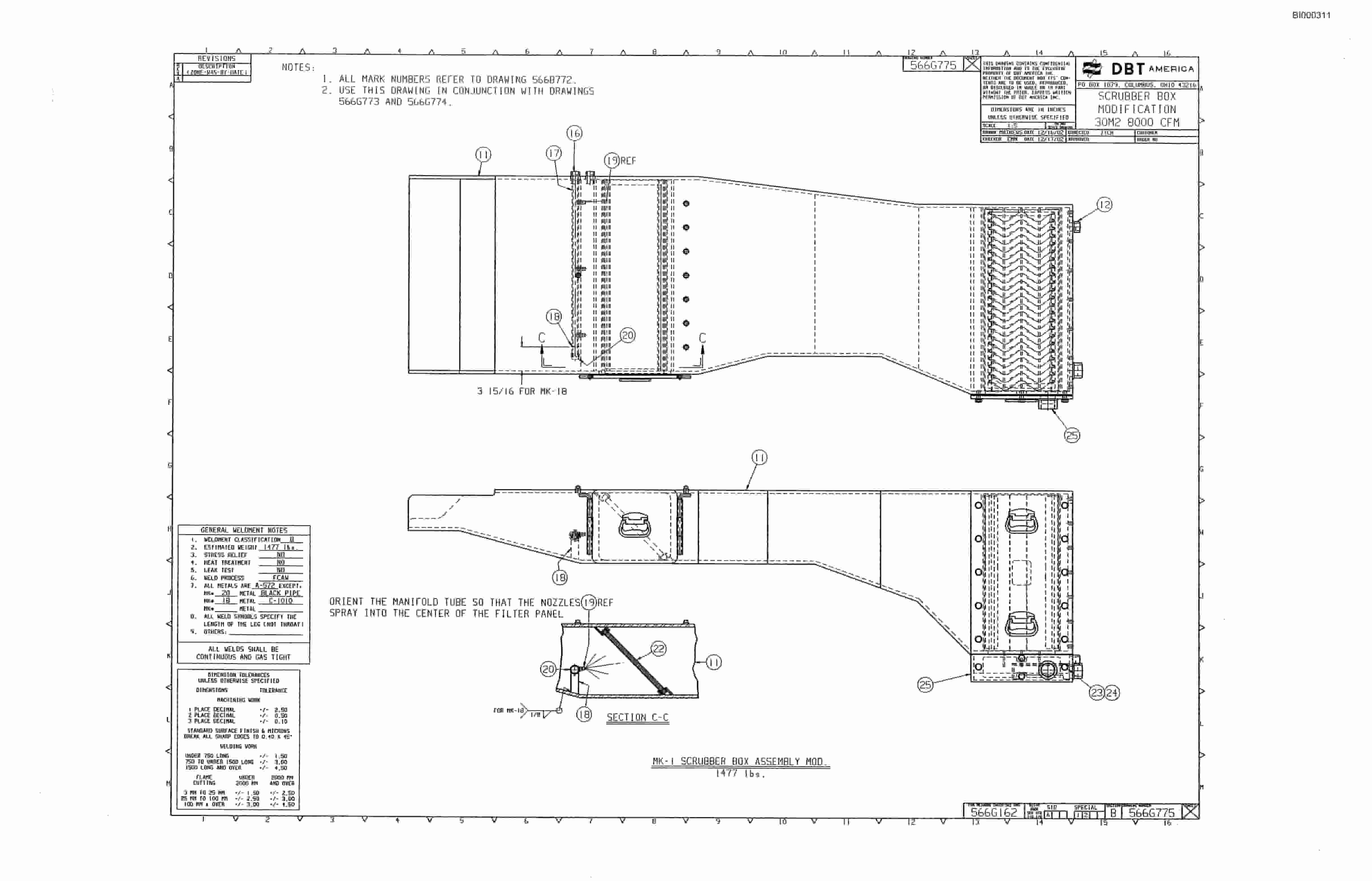 Bucyrus 30M2 Continuous Miner Parts Catalog BI000311-5