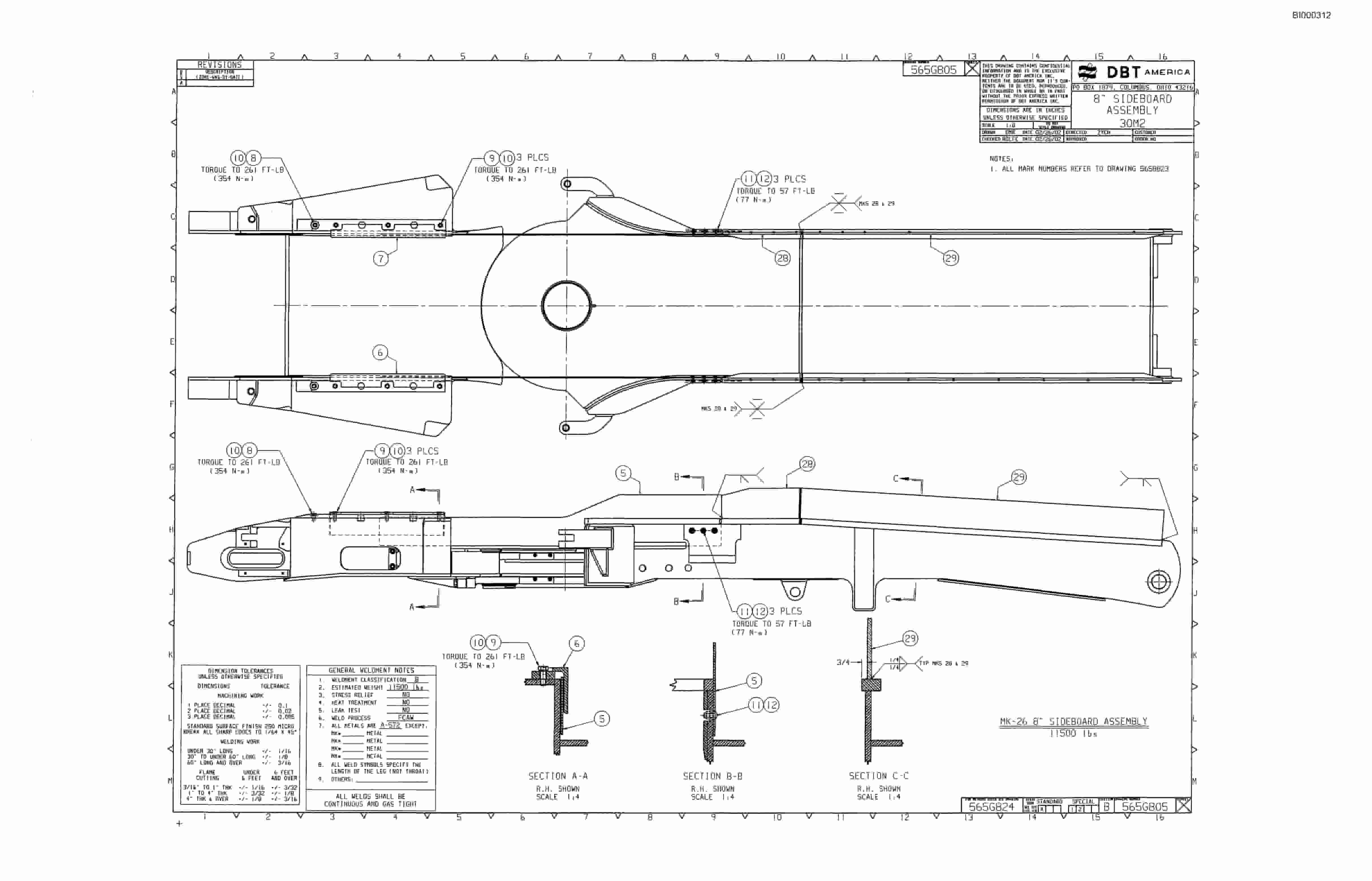 Bucyrus 30M2 Continuous Miner Parts Catalog BI000312-2
