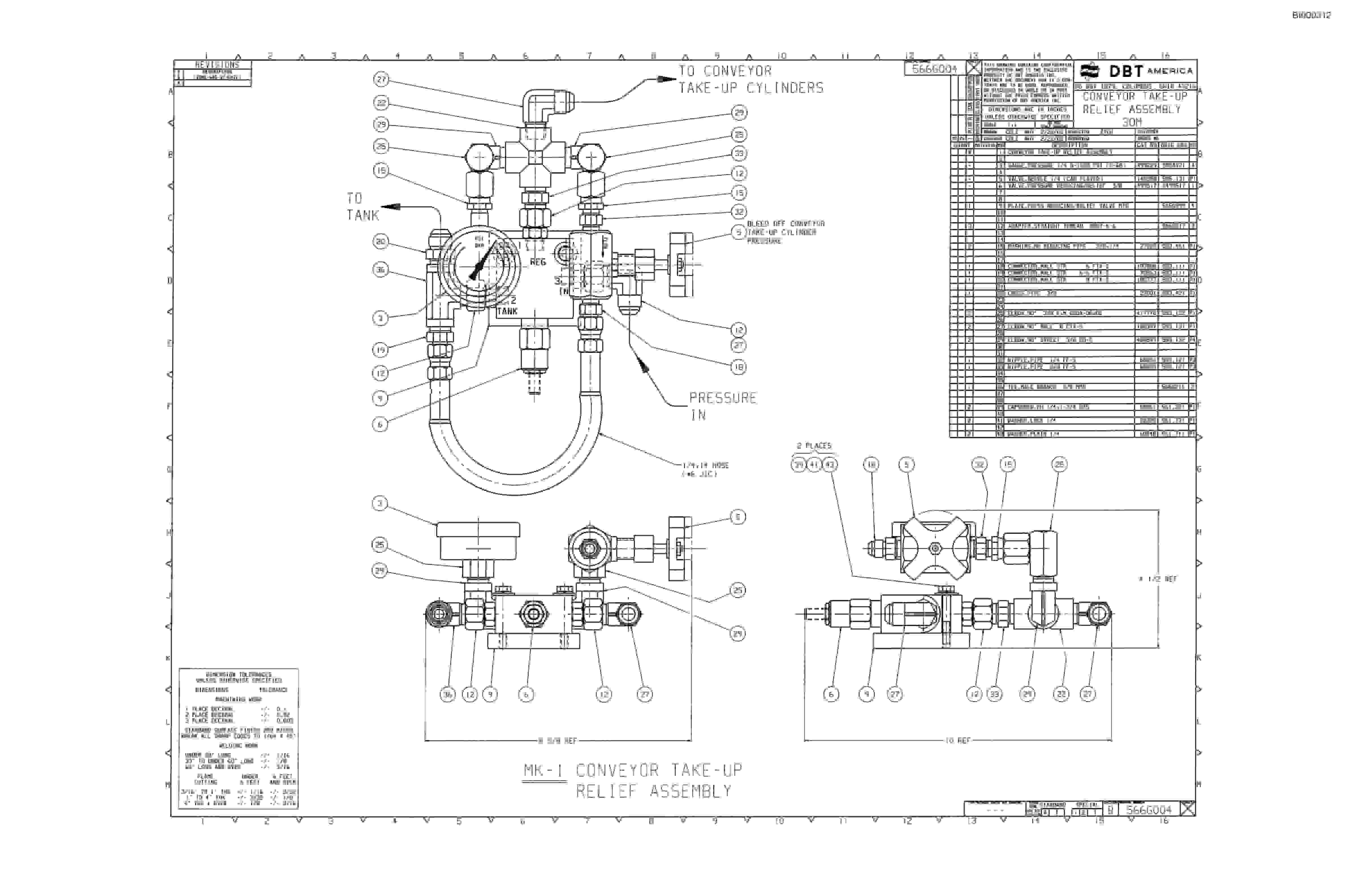 Bucyrus 30M2 Continuous Miner Parts Catalog BI000312-3