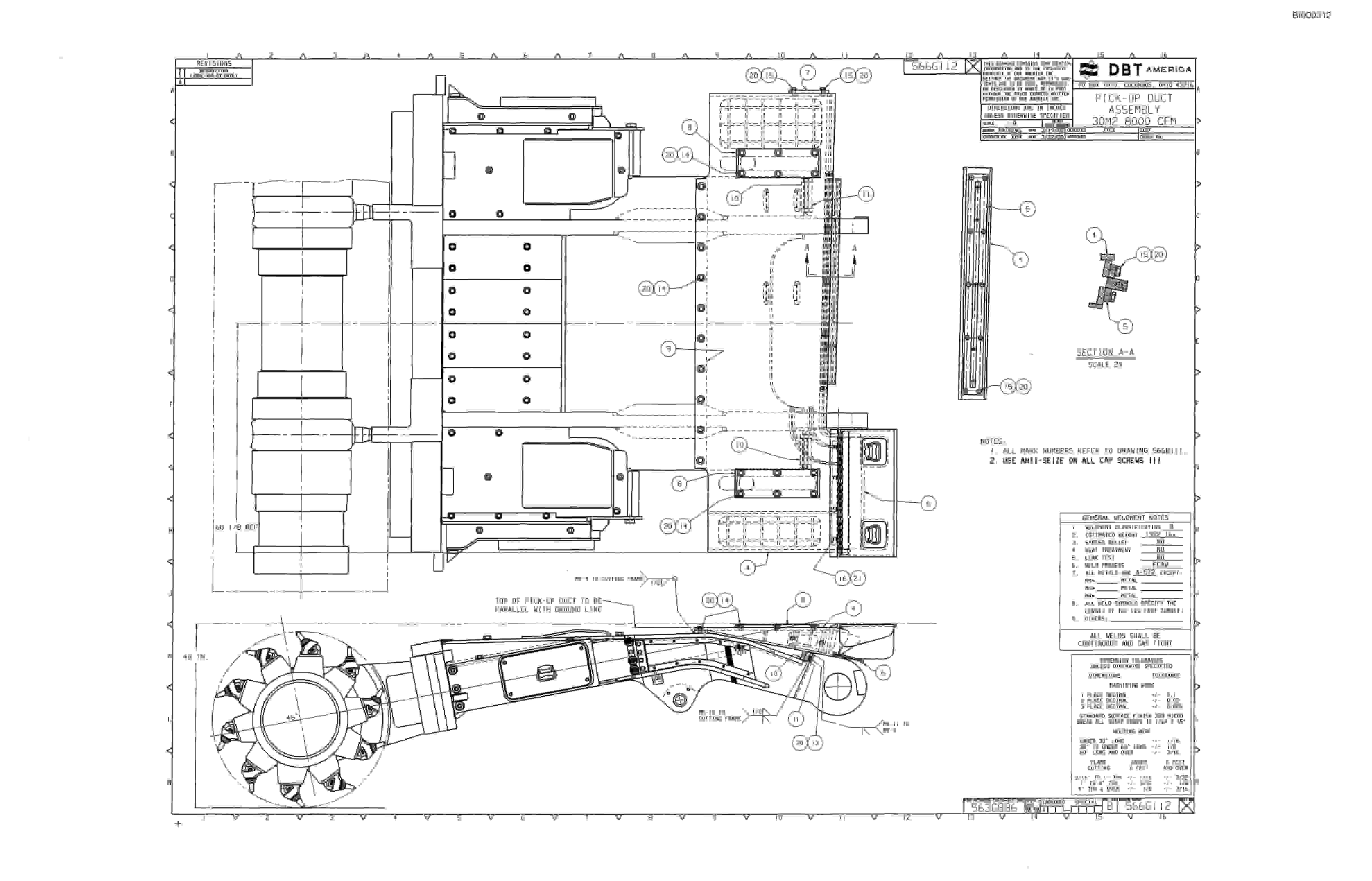 Bucyrus 30M2 Continuous Miner Parts Catalog BI000312-4