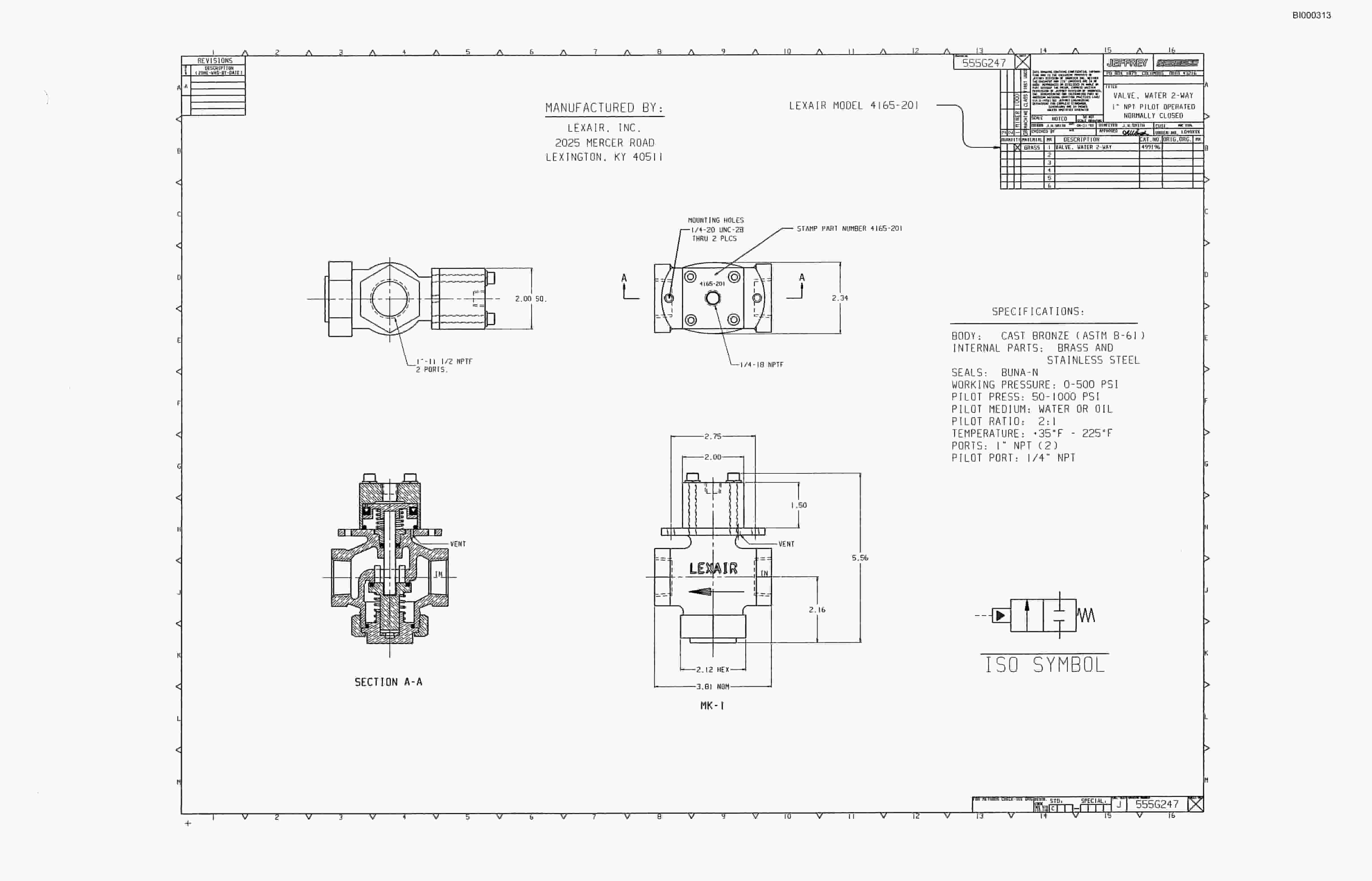 Bucyrus 30M2 Continuous Miner Parts Catalog BI000313-3