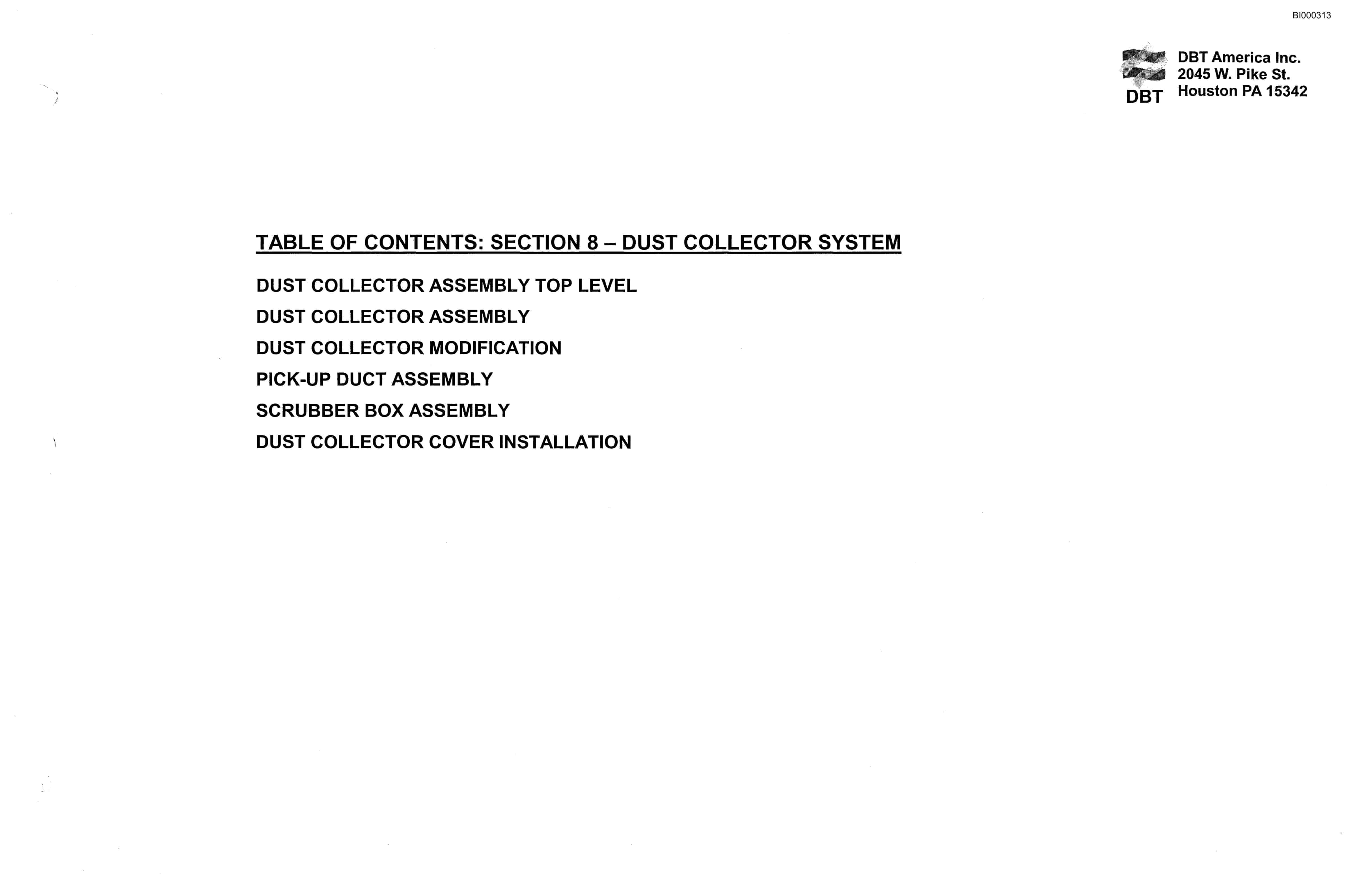 Bucyrus 30M2 Continuous Miner Parts Catalog BI000313-4
