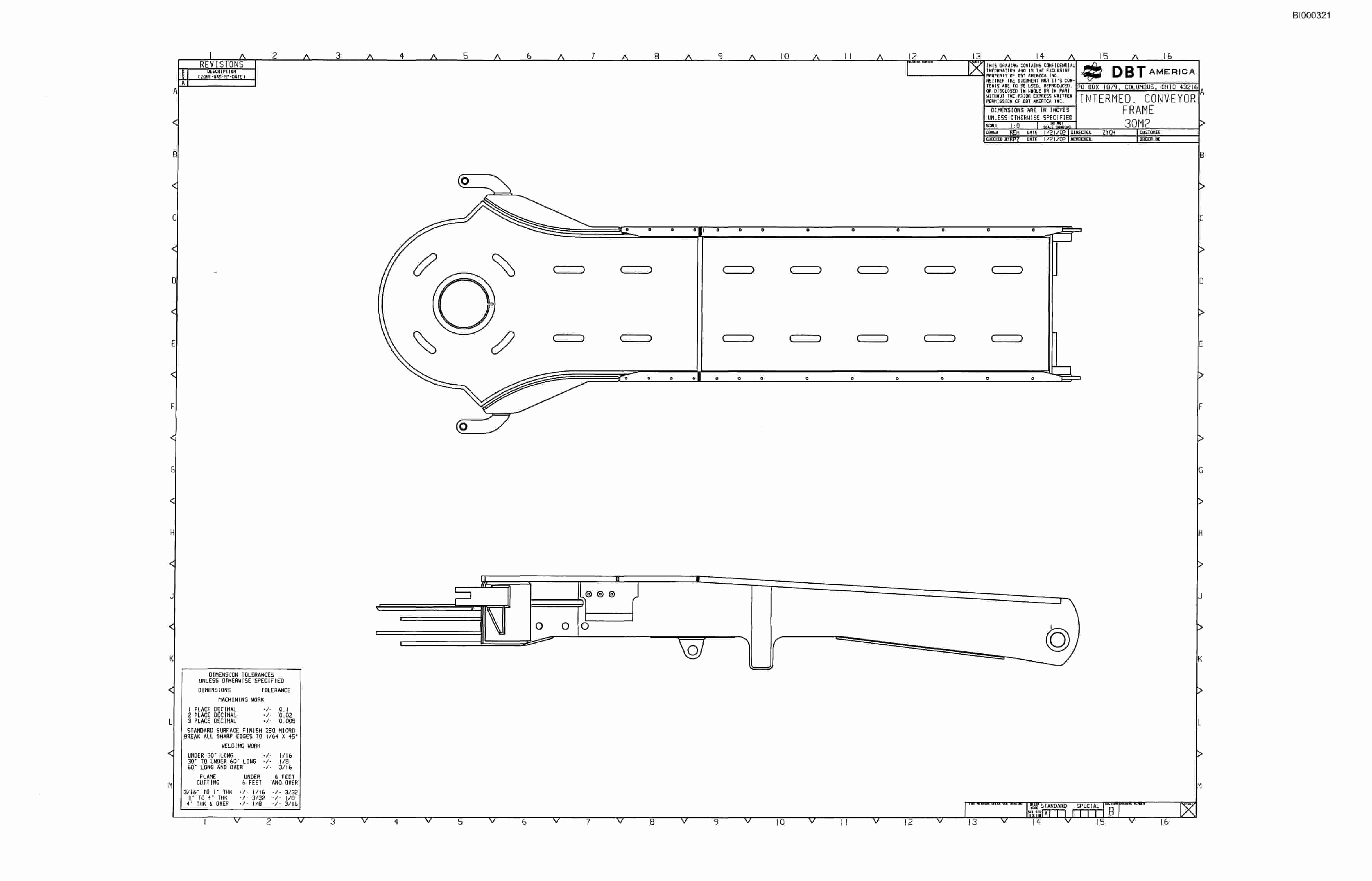 Bucyrus 30M2 Continuous Miner Parts Catalog BI000321-2