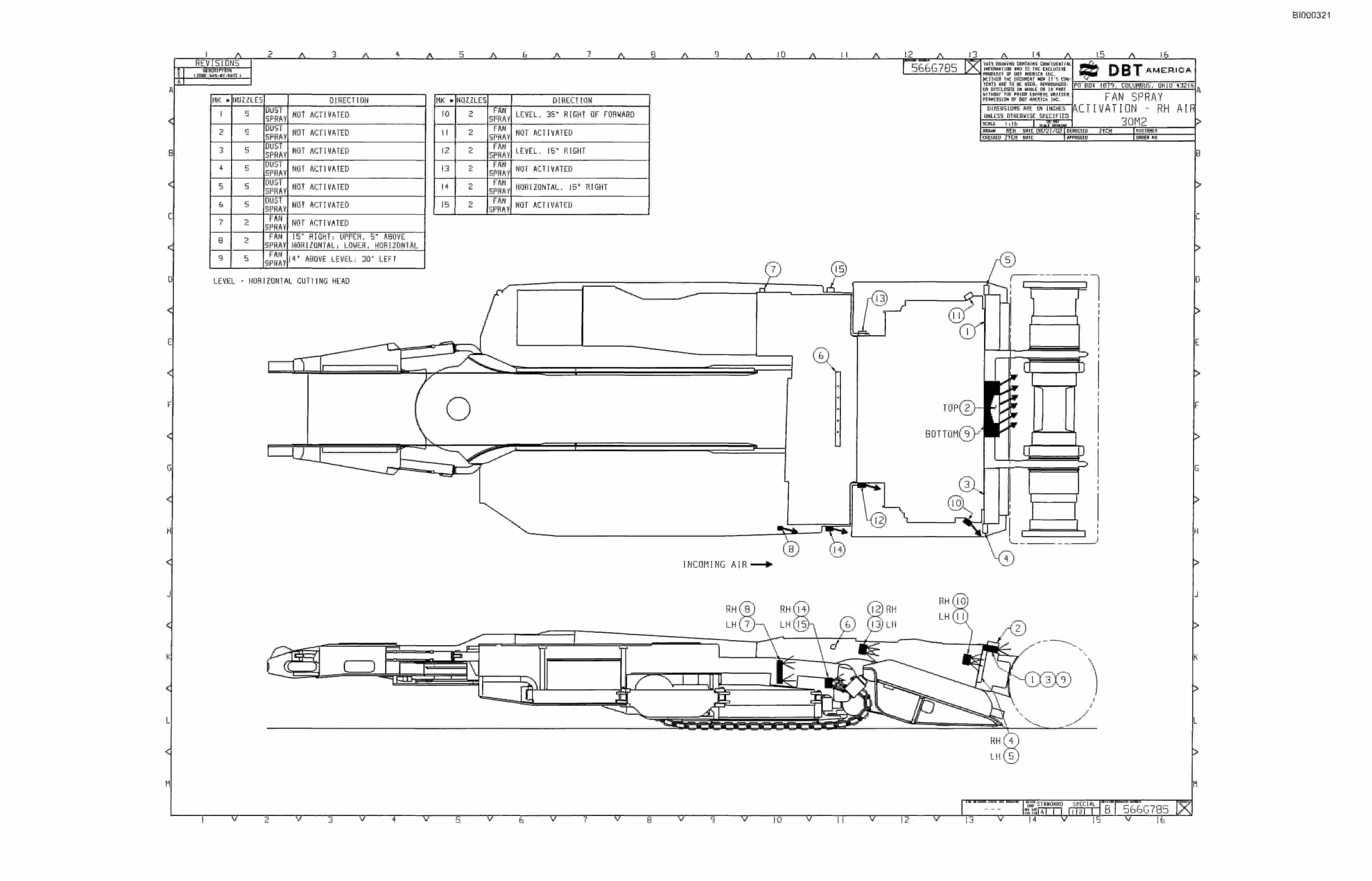 Bucyrus 30M2 Continuous Miner Parts Catalog BI000321-4