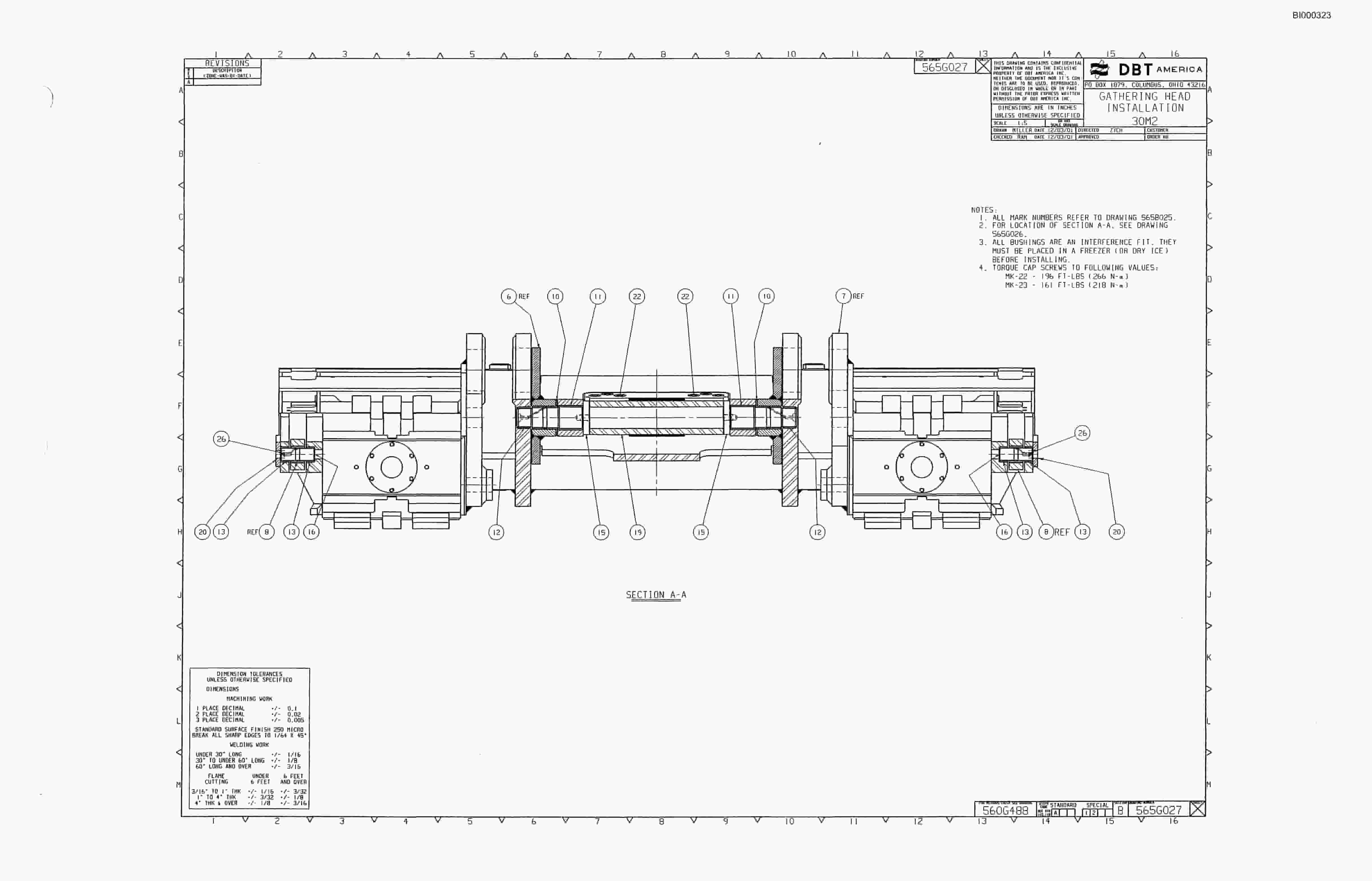 Bucyrus 30M2 Continuous Miner Parts Catalog BI000323-2