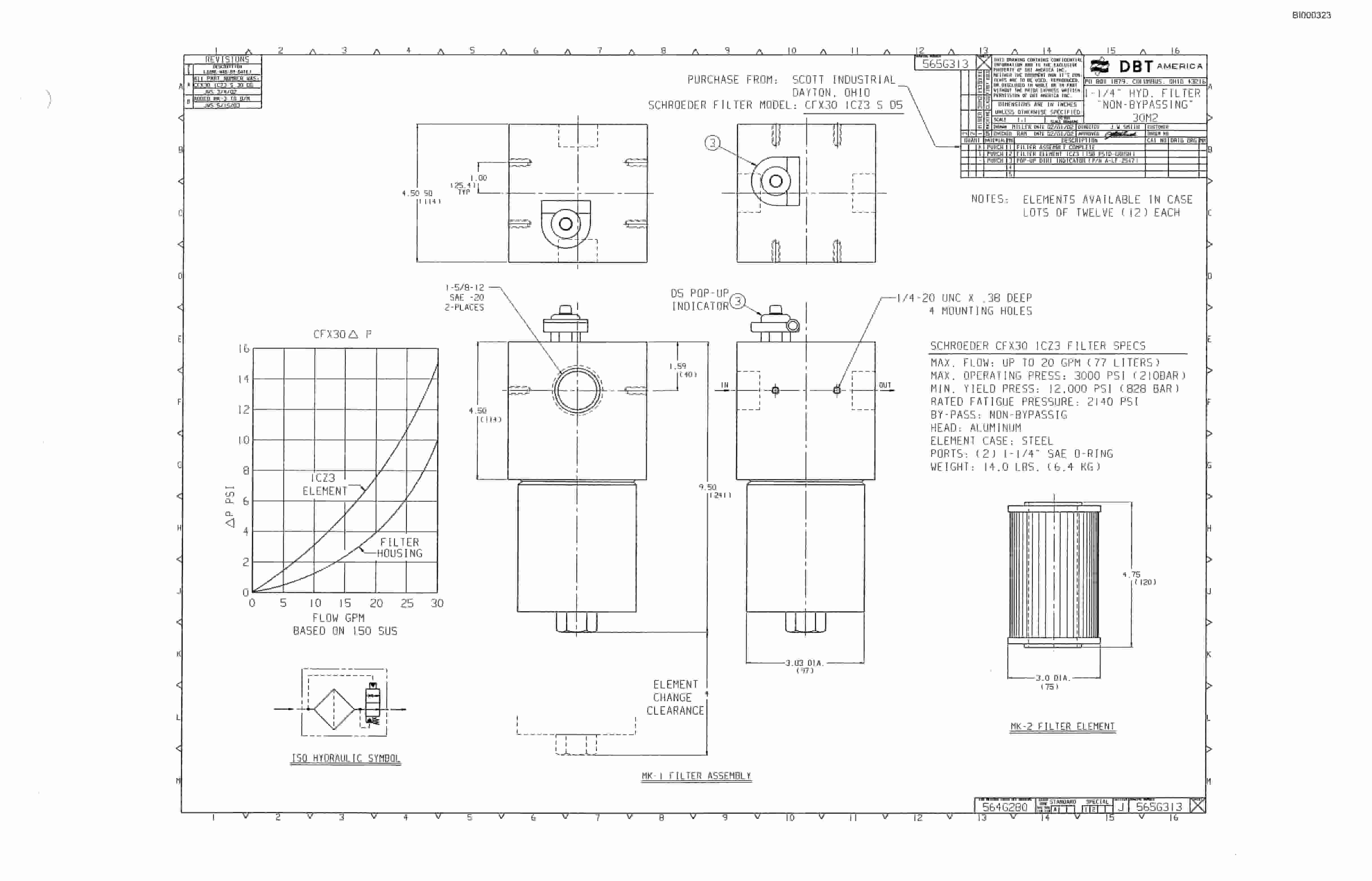 Bucyrus 30M2 Continuous Miner Parts Catalog BI000323-3