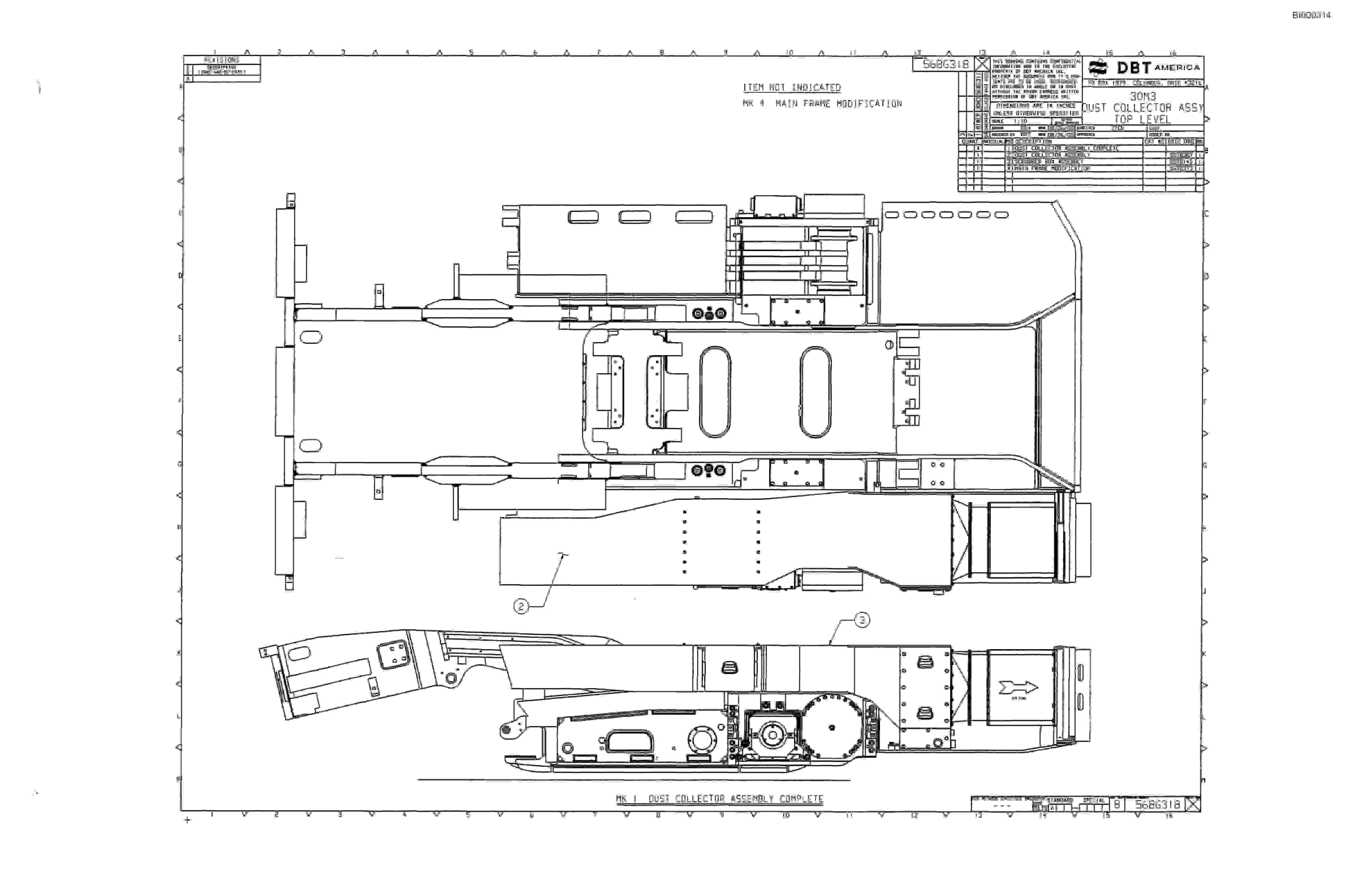 Bucyrus 30M3 Continuous Miner Parts Catalog BI000314-4