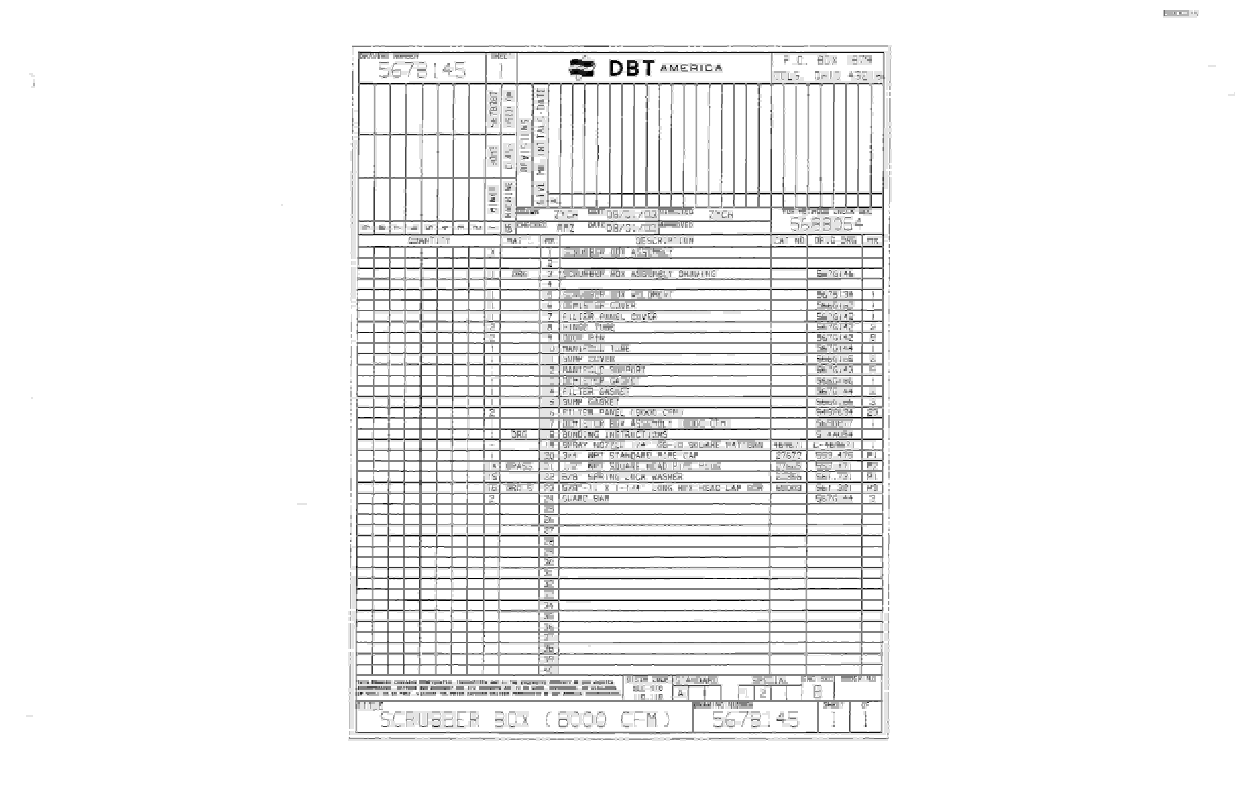 Bucyrus 30M3 Continuous Miner Parts Catalog BI000315-5