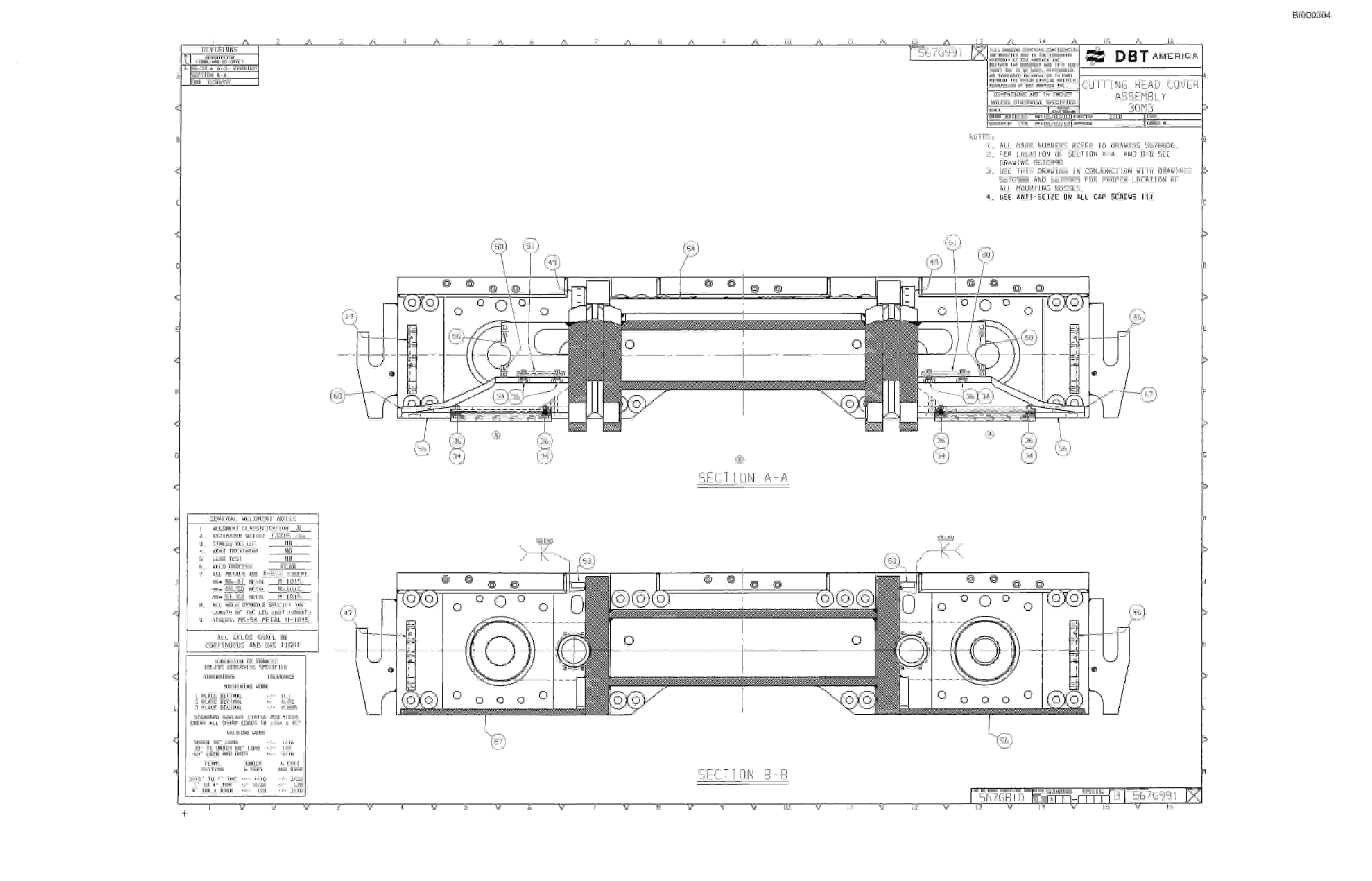 Bucyrus 30M3-L Continuous Miner Parts Catalog BI000304-2