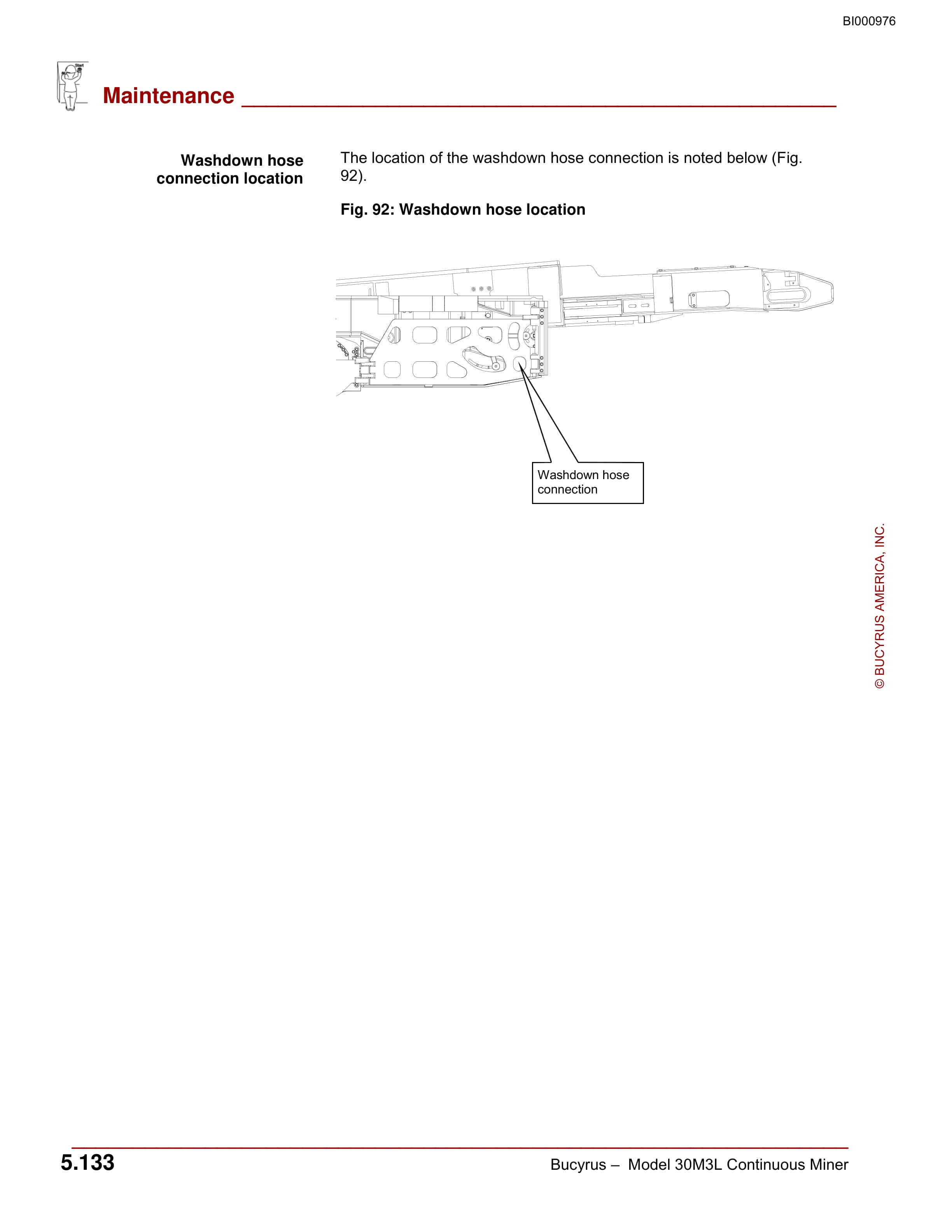 Bucyrus 30M3L Continuous Miner Operation Manual BI000976-2