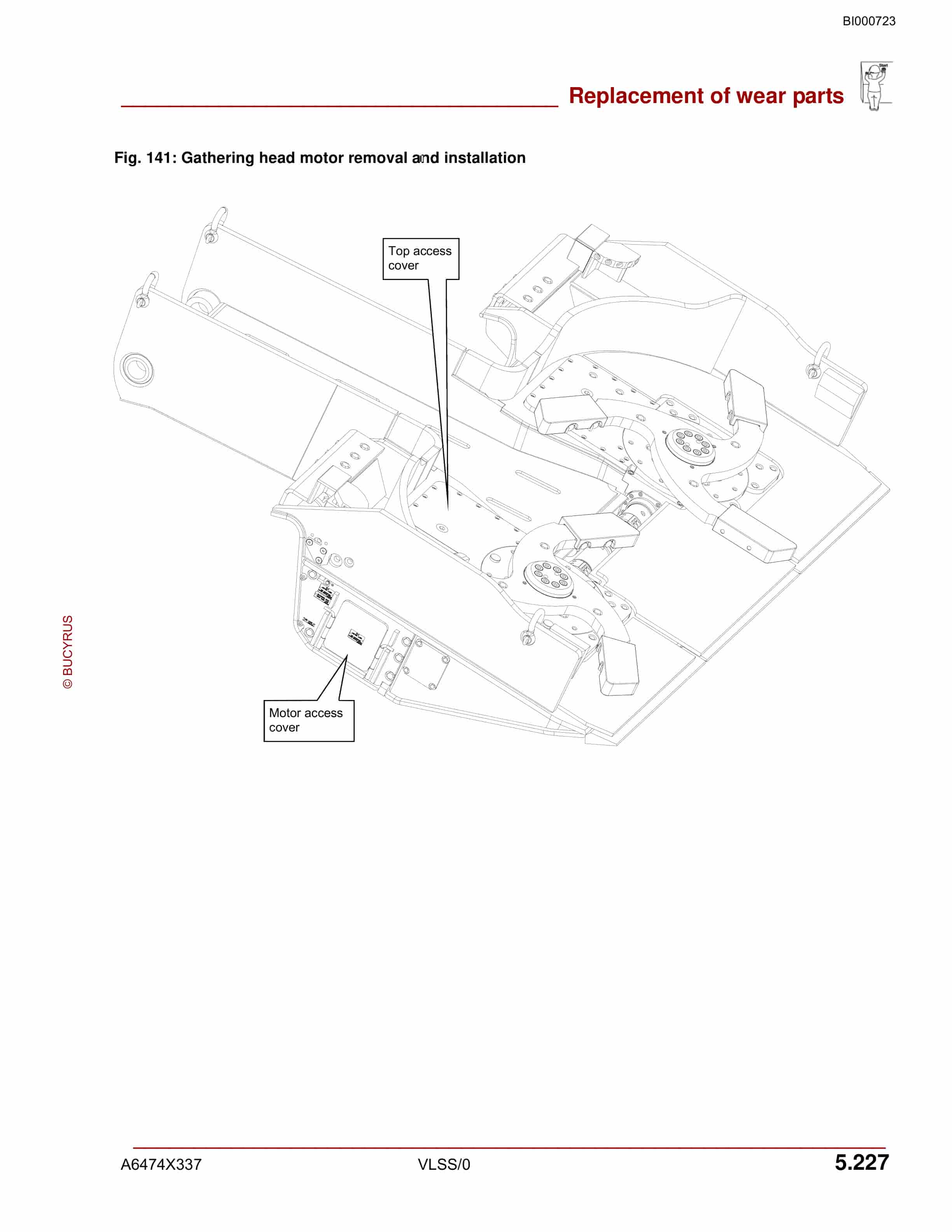 Bucyrus 30M4-NP Continuous Miner Operation And Maintenance Manual BI000723-4