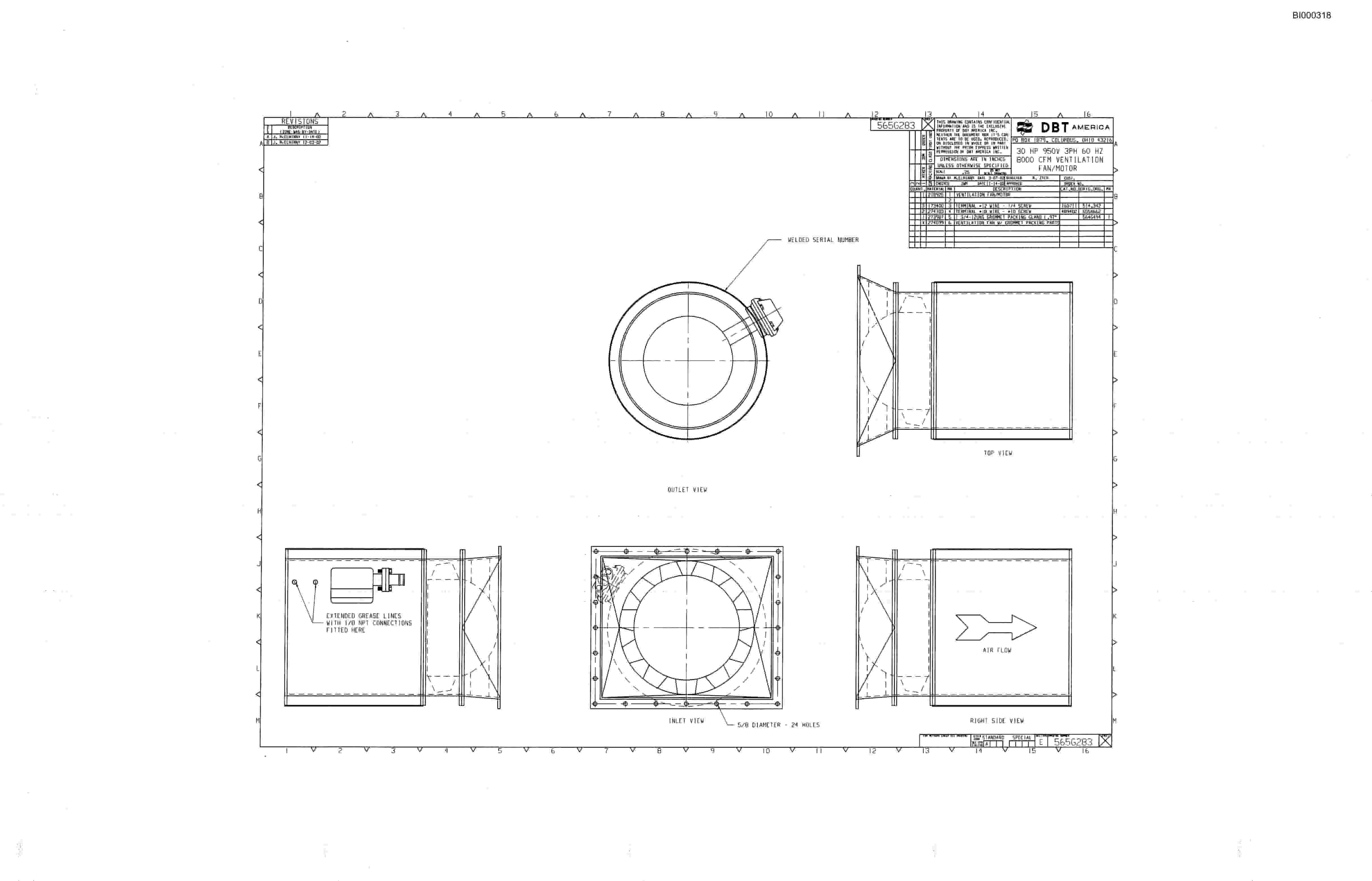 Bucyrus 30M4-NP Continuous Miner Parts Catalog BI000318-3