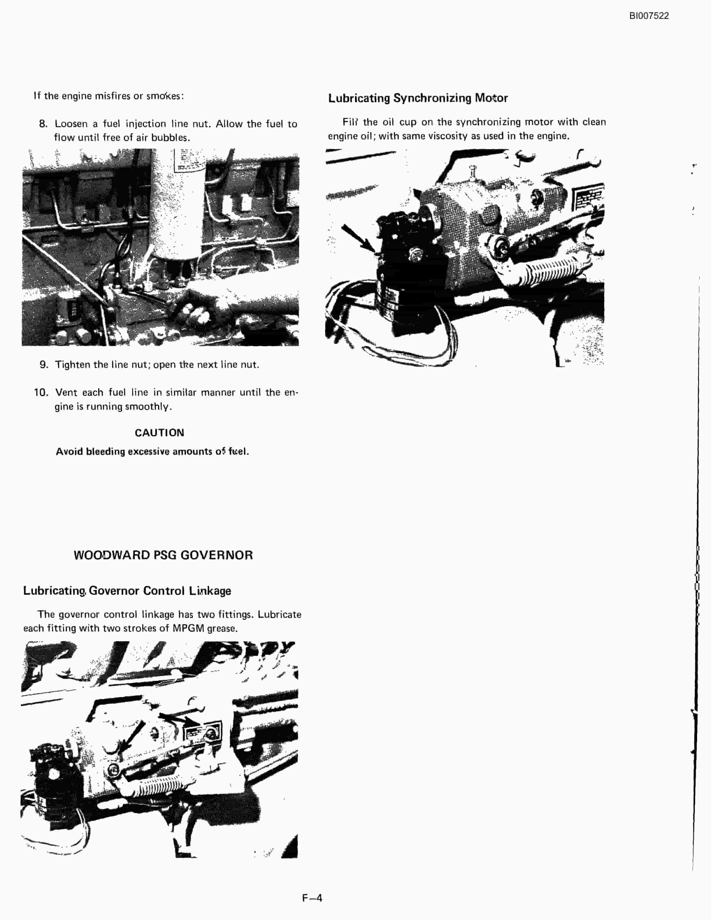 Bucyrus 3406 Industrial Engine Technical Manual BI007522-3