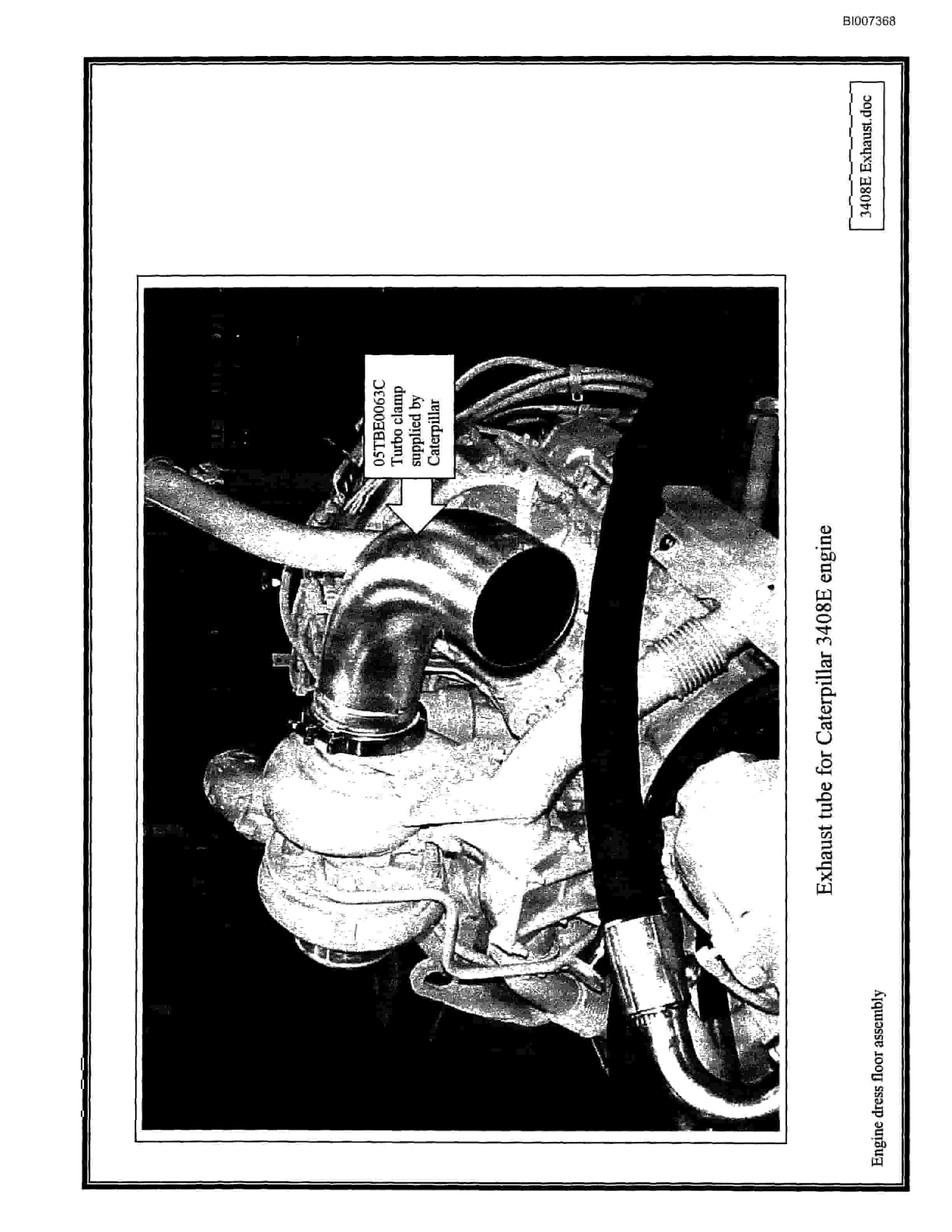 Bucyrus 3408E Engine Assembly Technical Manual BI007368-2