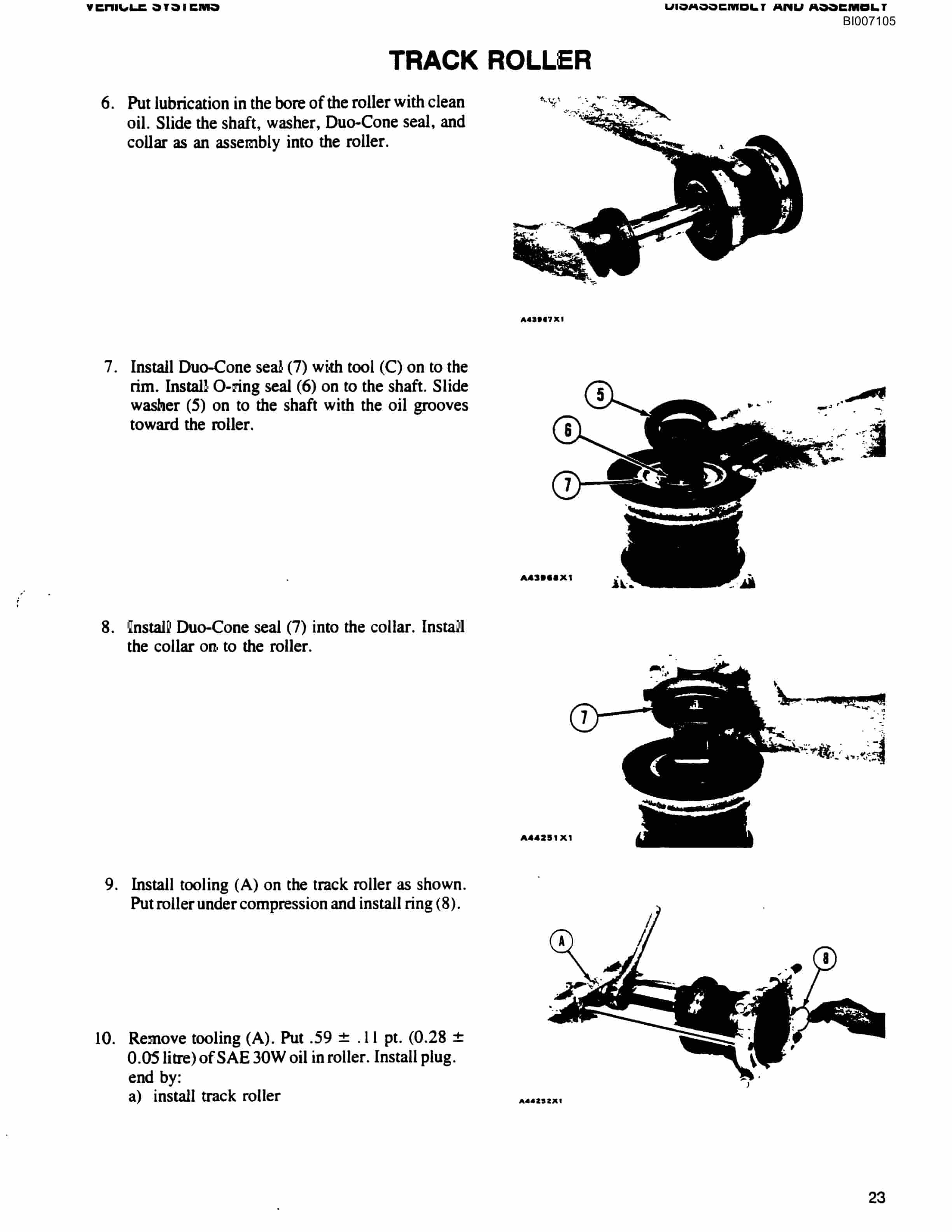 Bucyrus 35B Rotary Blasthole Drill Parts Catalog BI007105-5