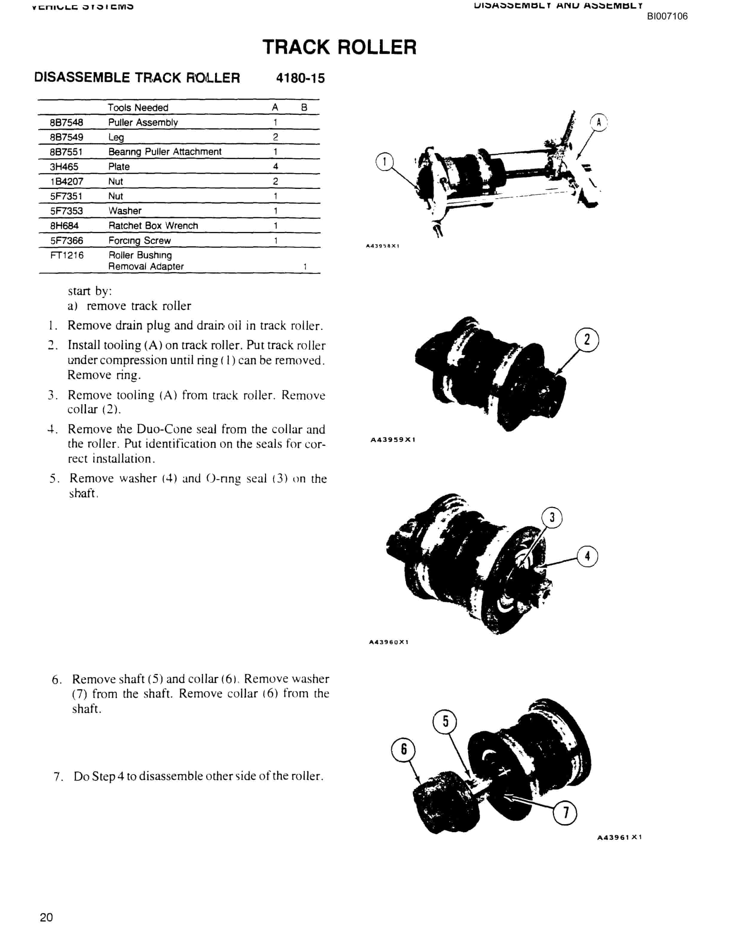 Bucyrus 35B Rotary Blasthole Drill Parts Catalog BI007106-4