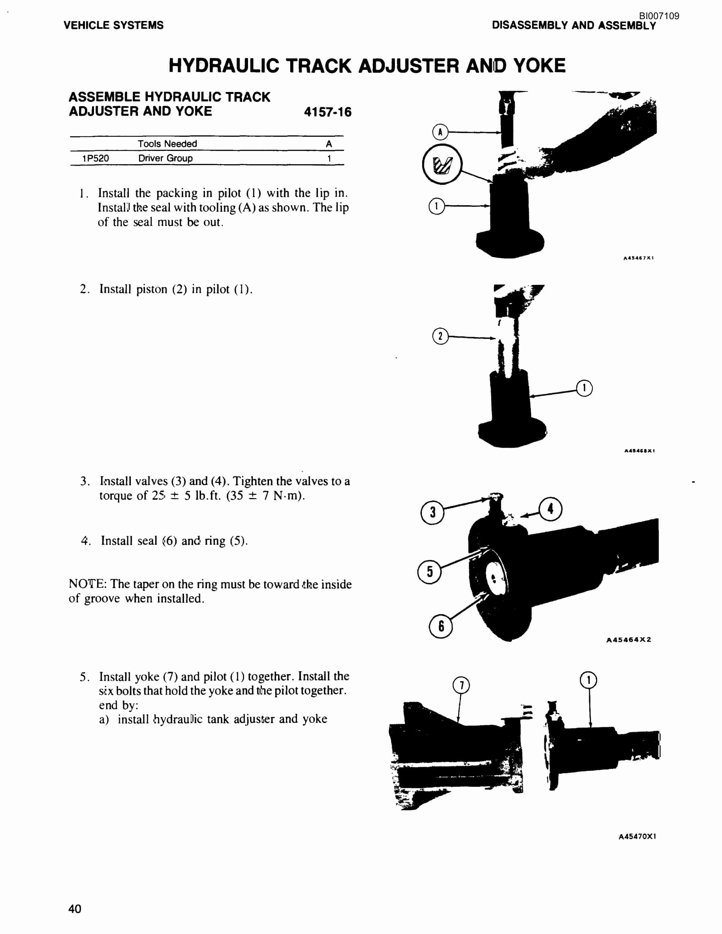Bucyrus 35B Rotary Blasthole Drill Parts Catalog BI007109-5