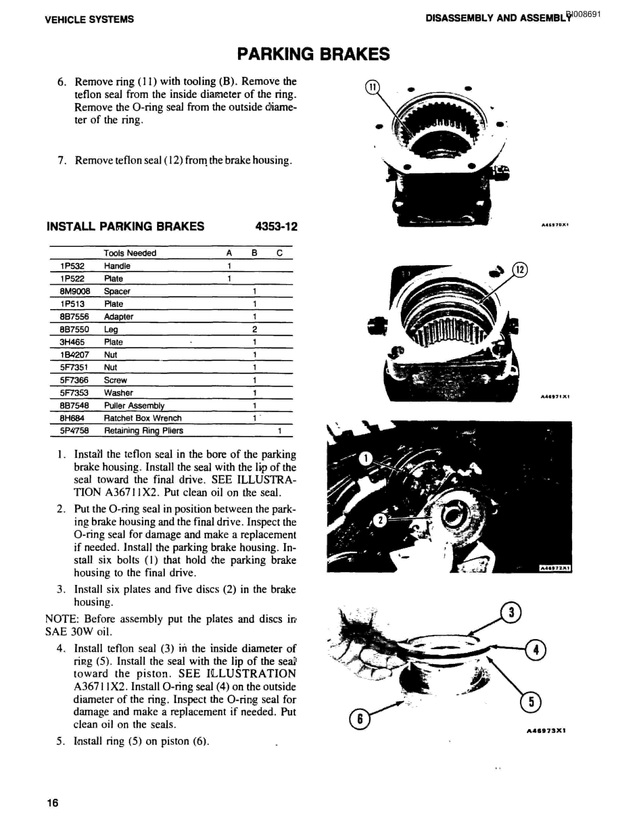 Bucyrus 35B Rotary Blasthole Drill Parts Catalog BI008691-4