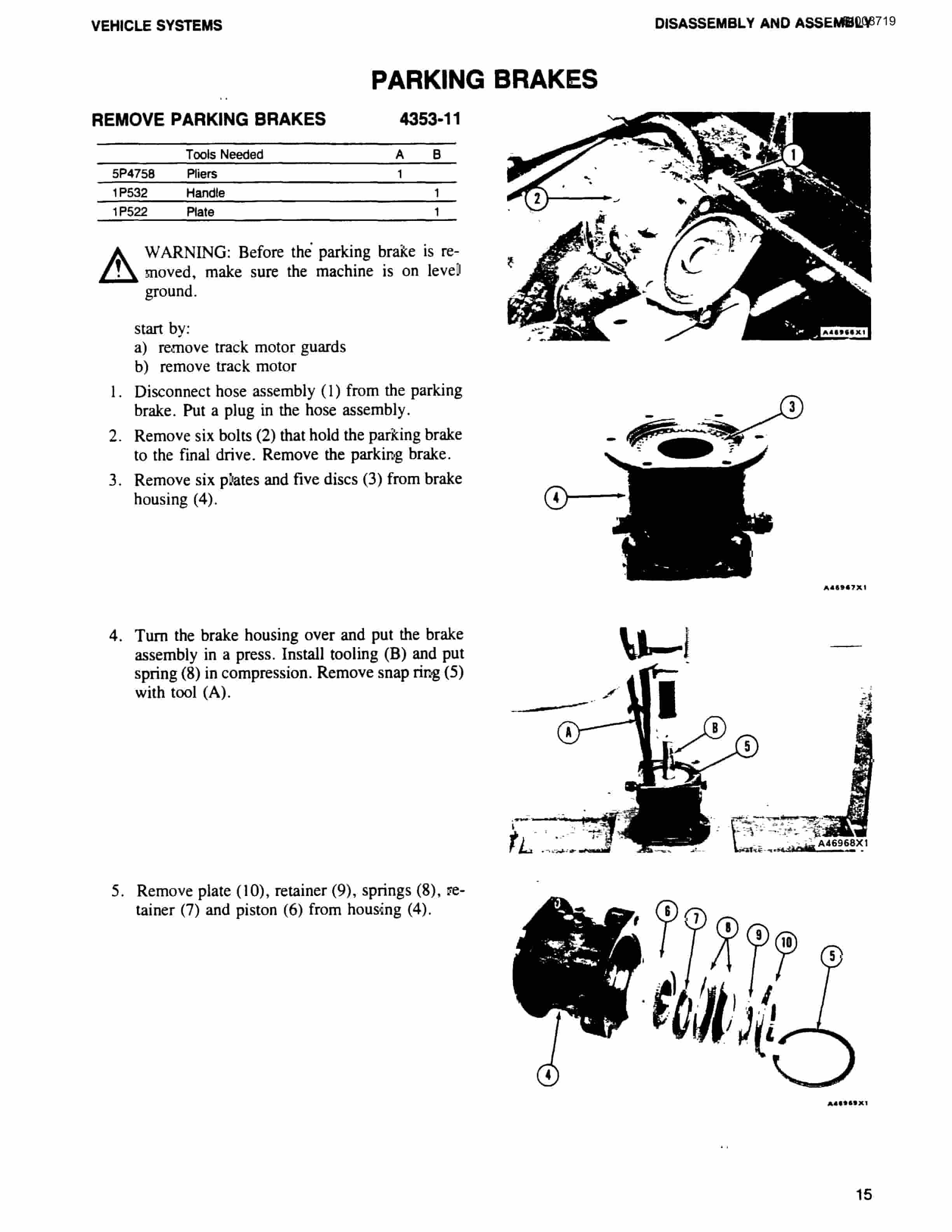Bucyrus 35B Rotary Blasthole Drill Parts Catalog BI008719-3