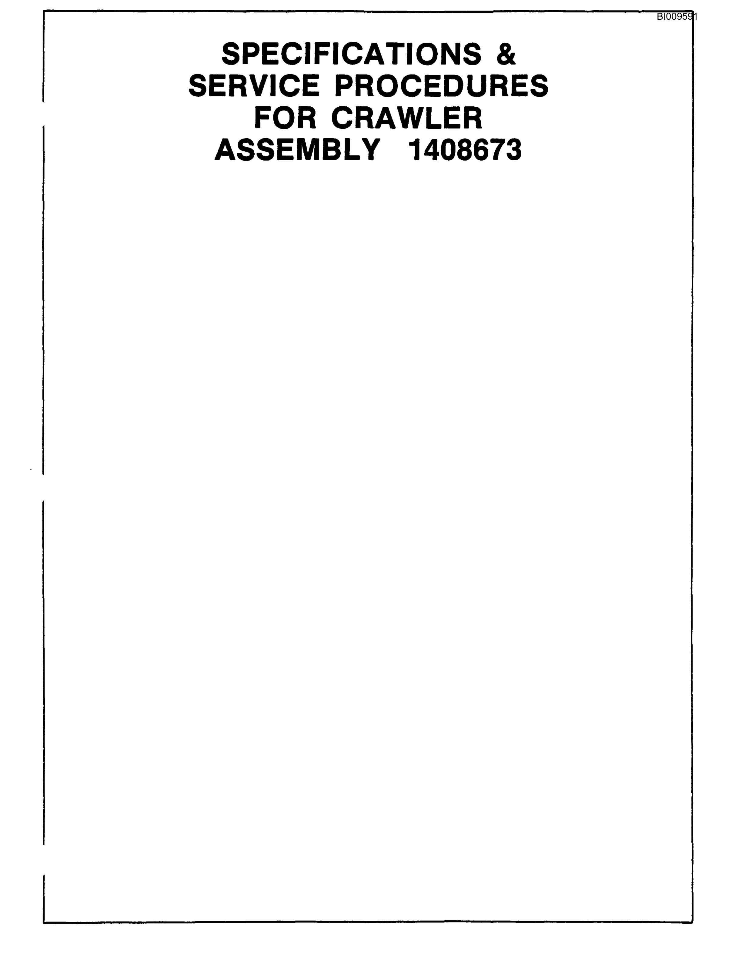 Bucyrus 35B Rotary Blasthole Drill Parts Catalog BI009591-4