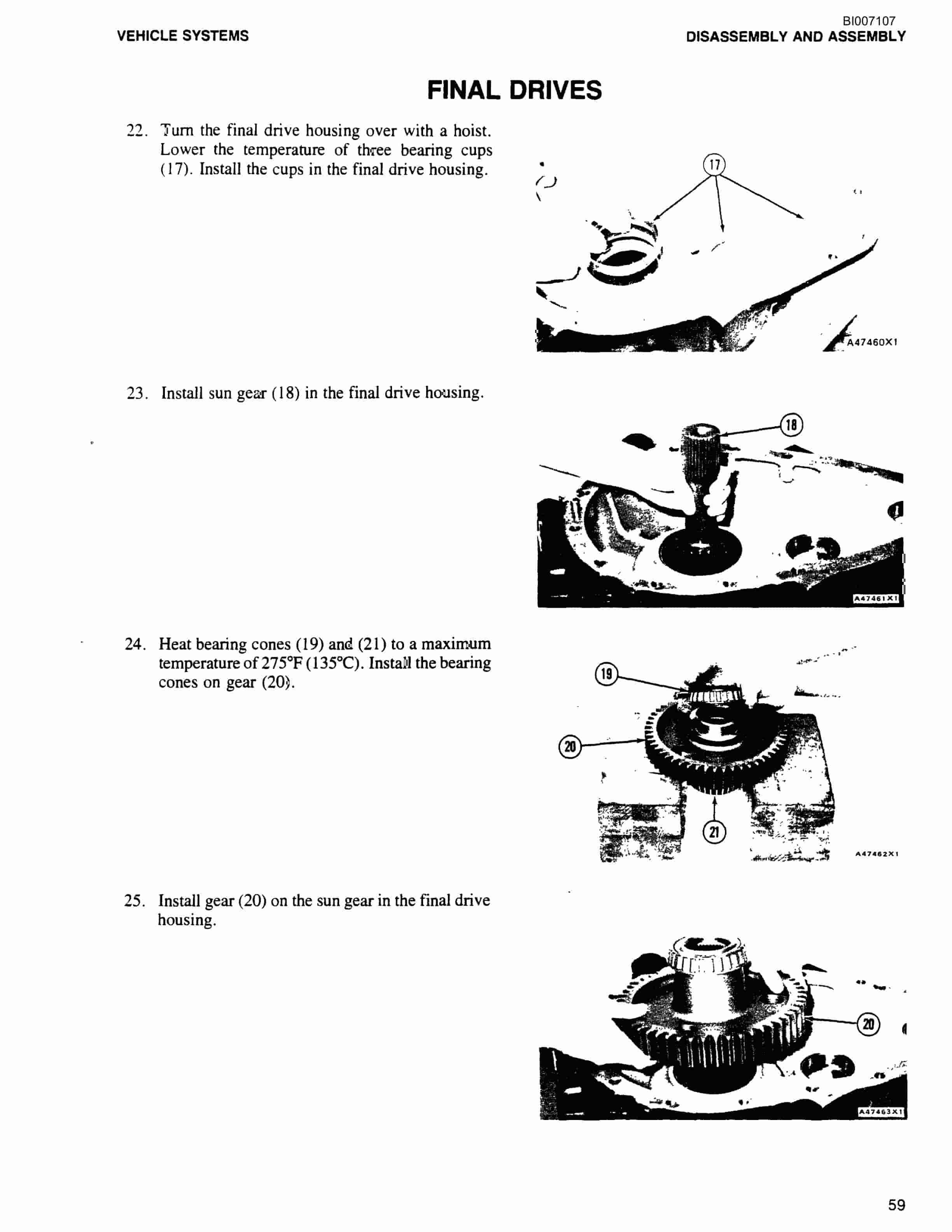 Bucyrus 35B Small Rotary Blasthole Drill Parts Catalog BI007107-5