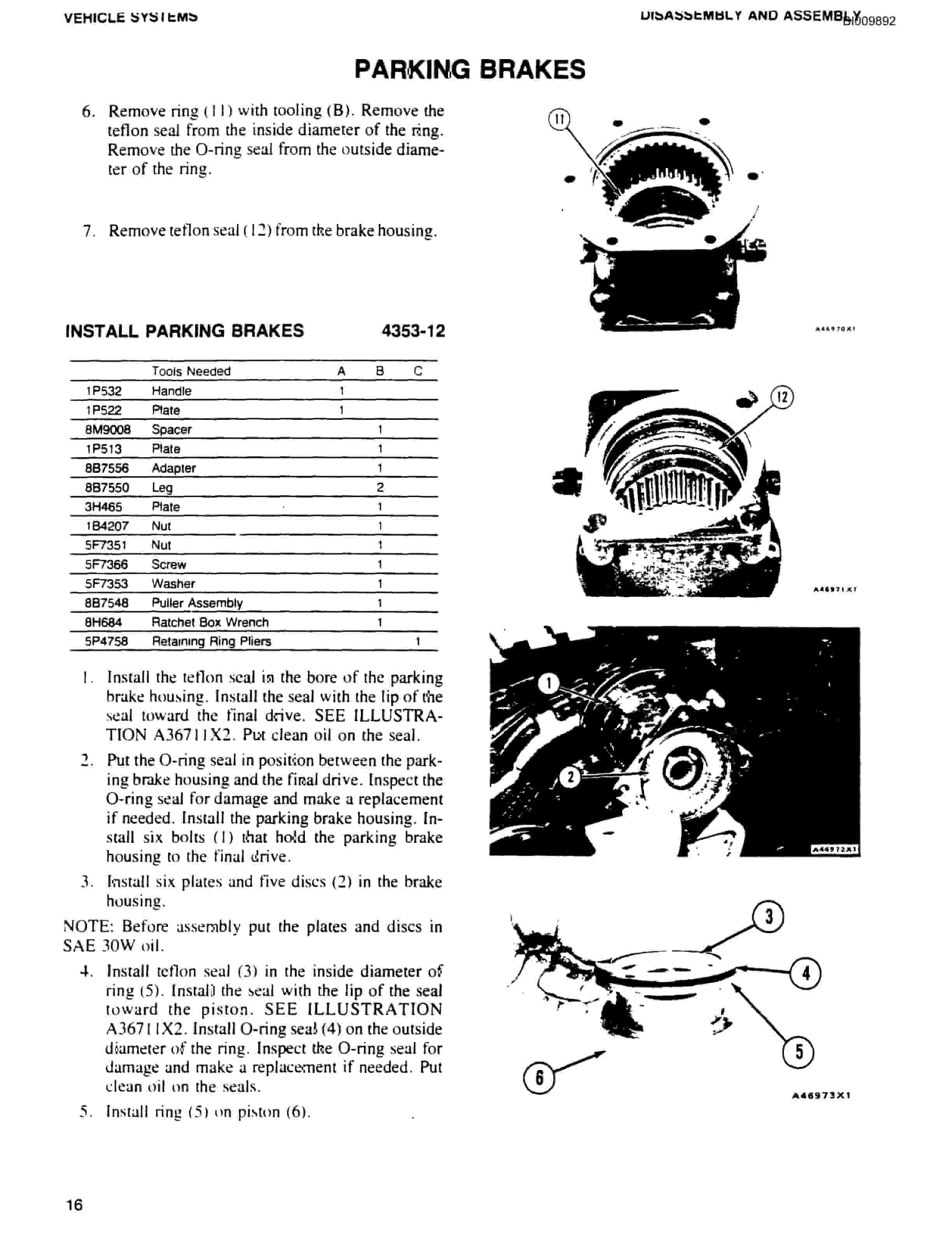 Bucyrus 35B Small Rotary Blasthole Drill Parts Catalog BI009892-4