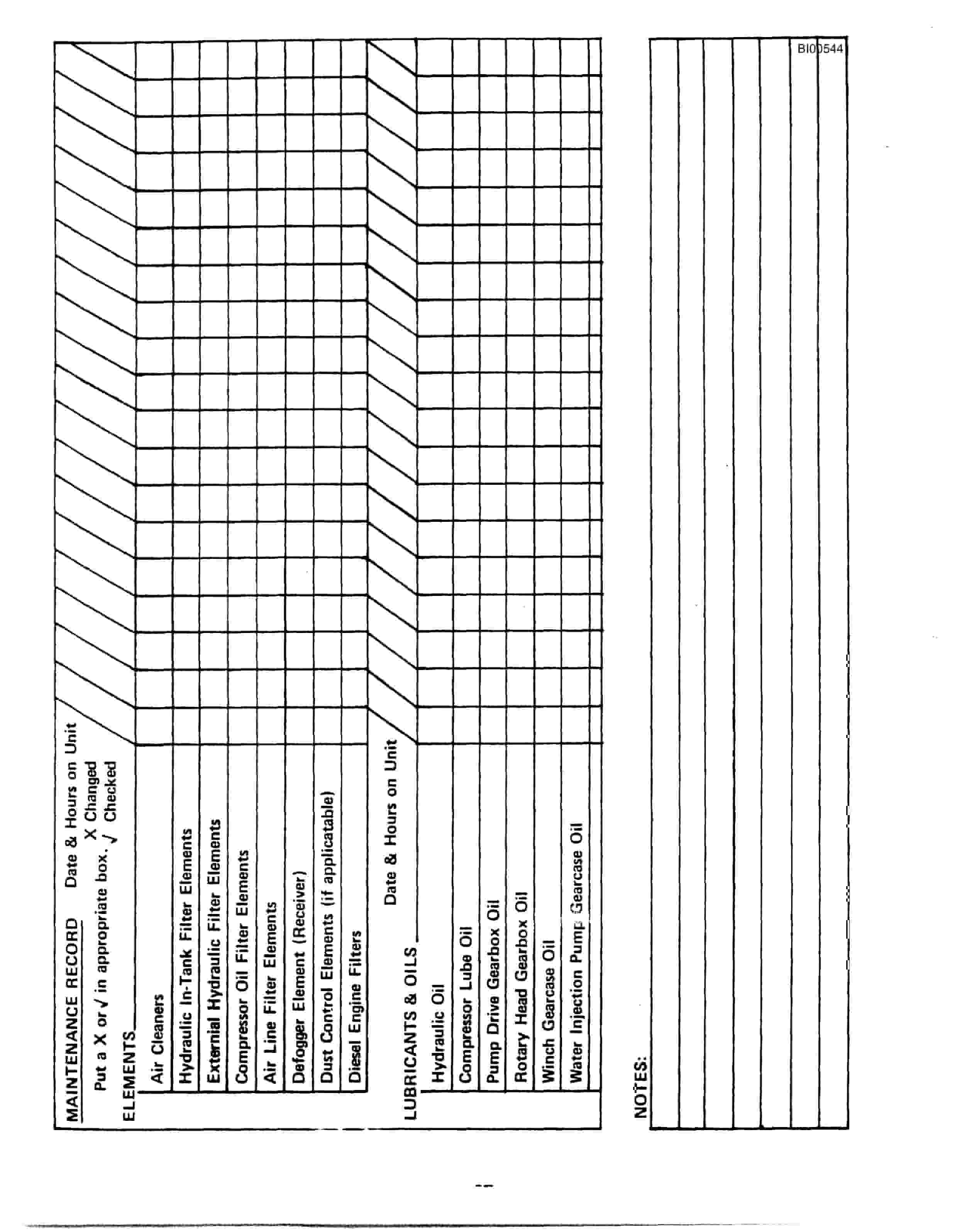 Bucyrus 35R Blast Hole Drill Technical Manual BI005441-5