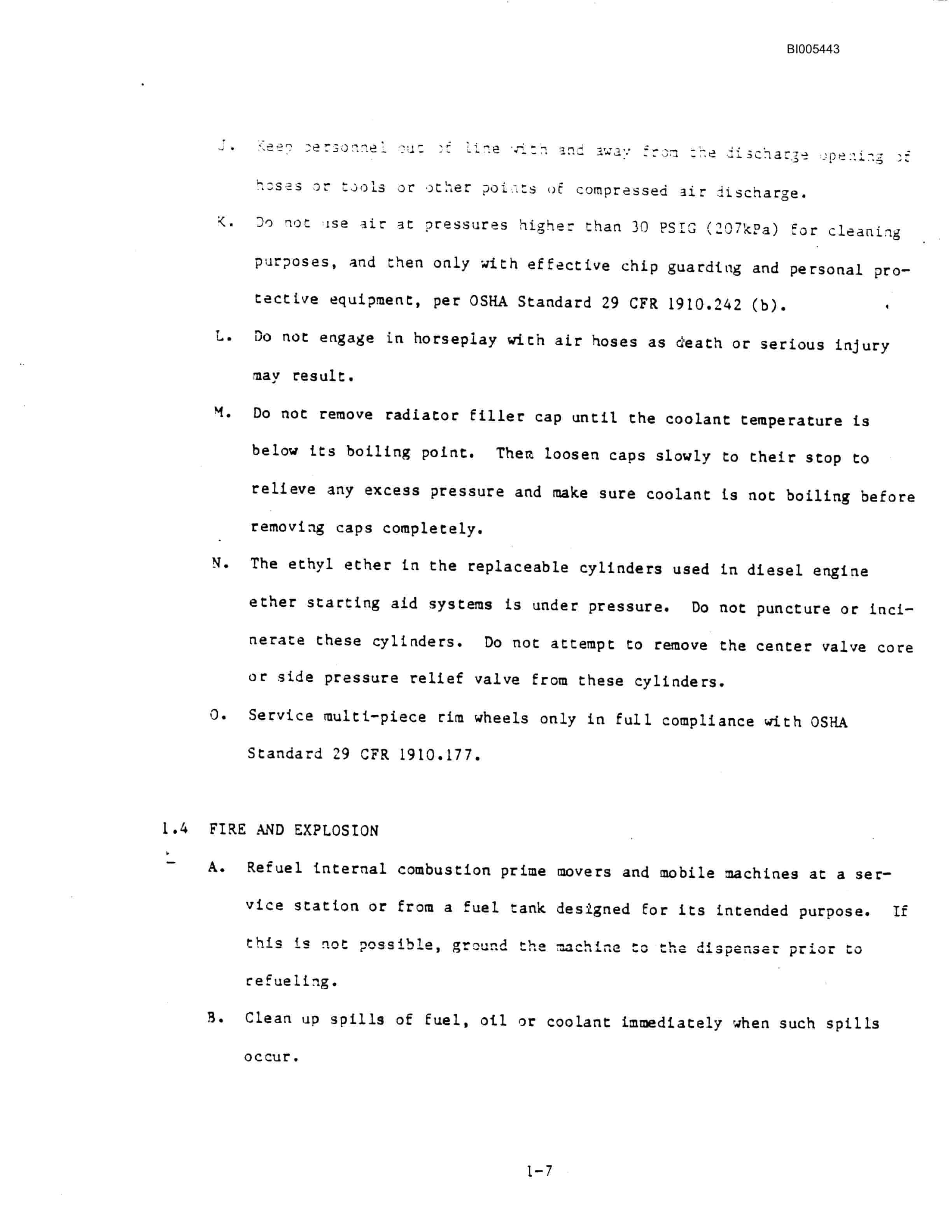 Bucyrus 35RII Technical Manual BI005443-4
