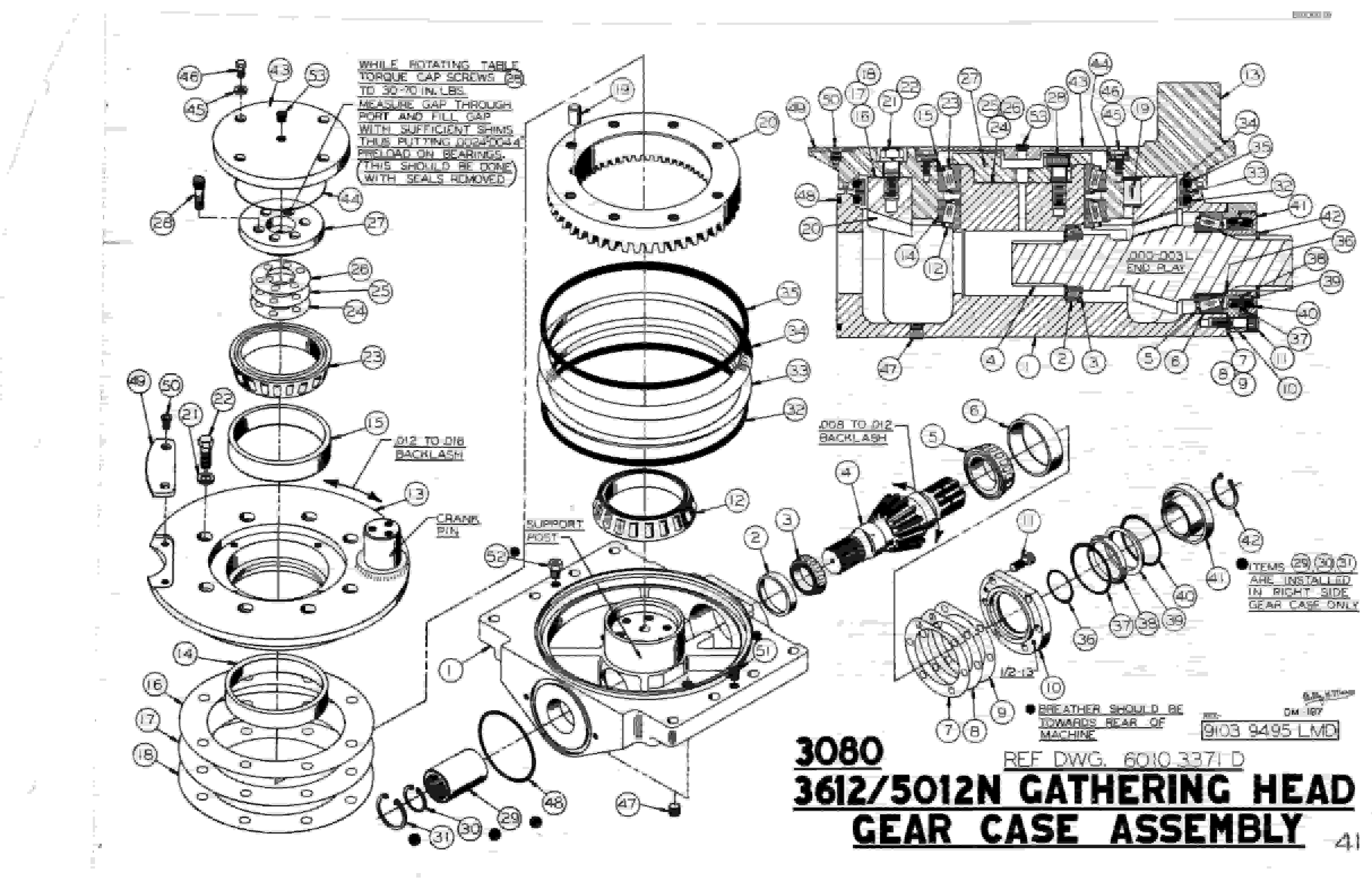 Bucyrus 3612 Marietta Drum Miner Technical Manual BI000019 60010001-2