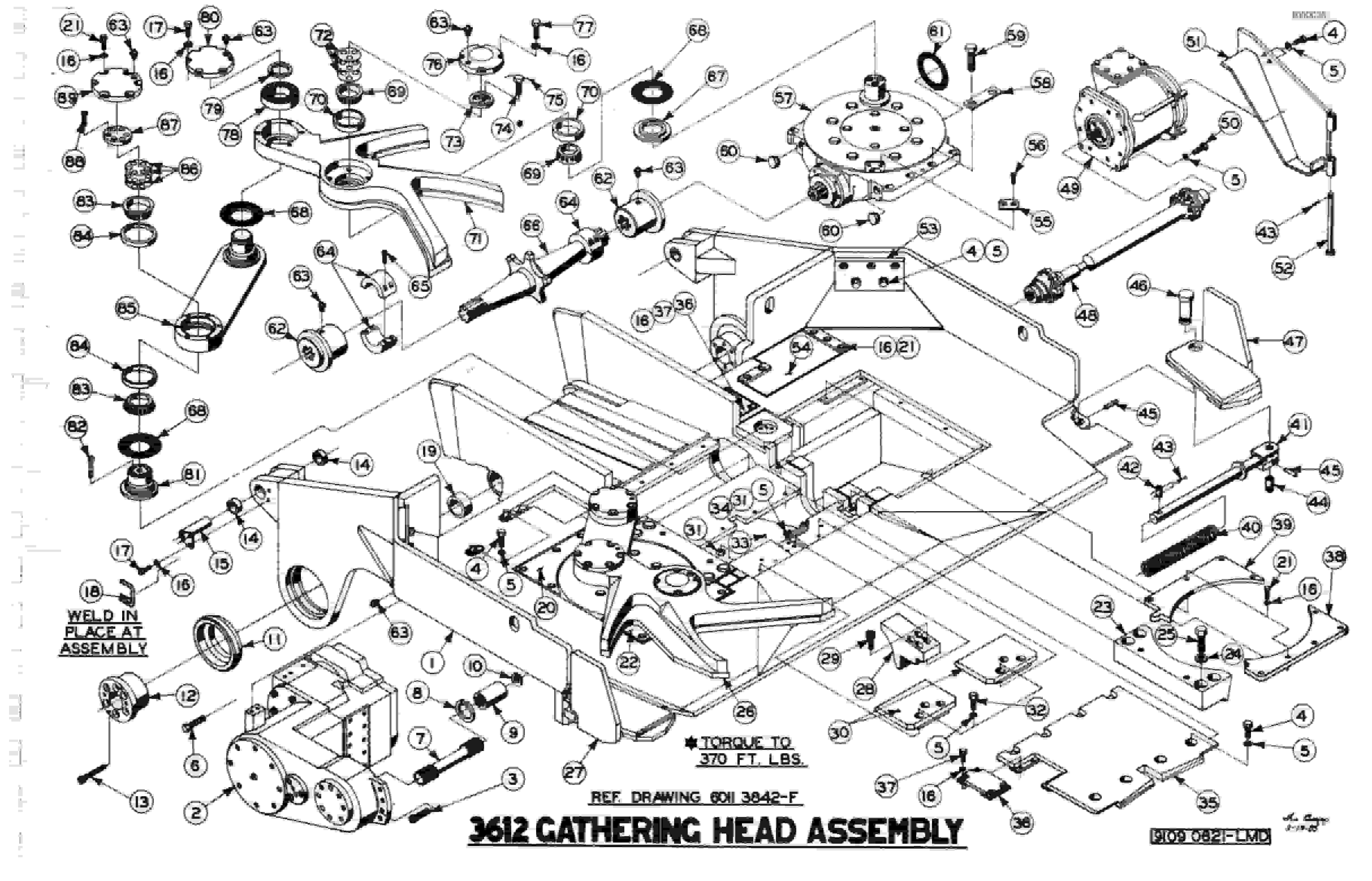 Bucyrus 3612 Marietta Drum Miner Technical Manual BI000251-5
